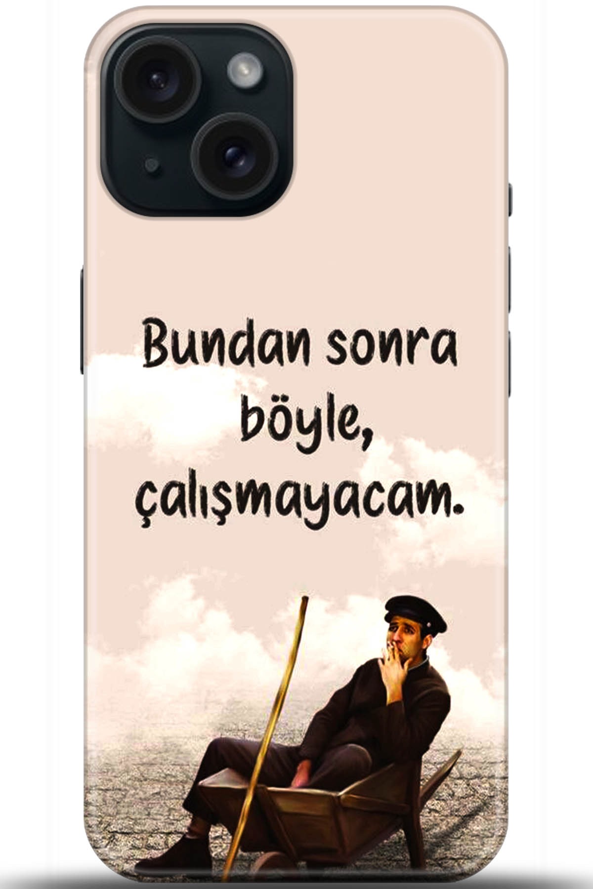 Apple iPhone 15 Uyumlu Kılıf HD Baskılı Kılıf - Followed Institution 5592