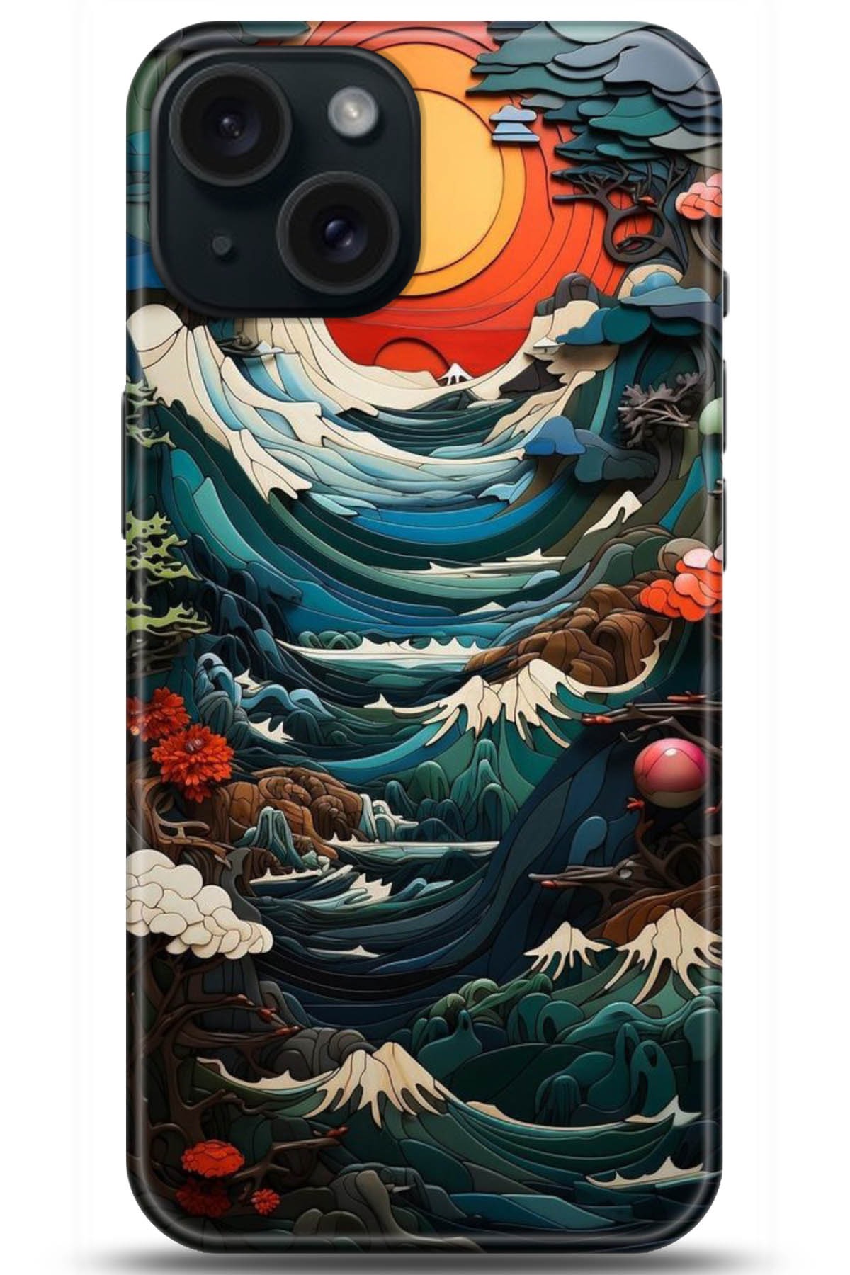 Apple iPhone 15 Plus Kılıf HD Baskılı Kılıf - Followed Institution 5009