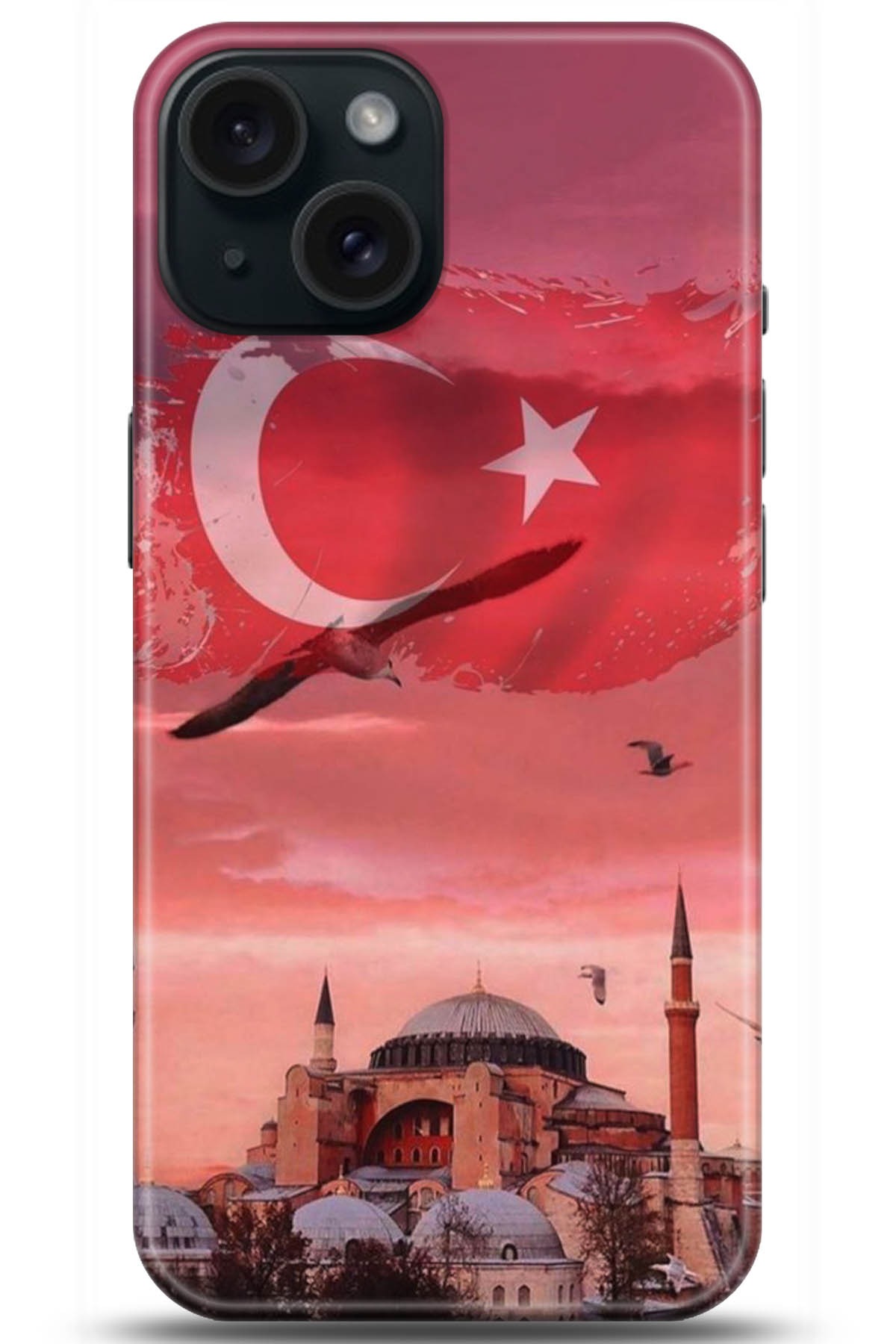 Apple iPhone 15 Plus Kılıf HD Baskılı Kılıf - Followed Institution 5179