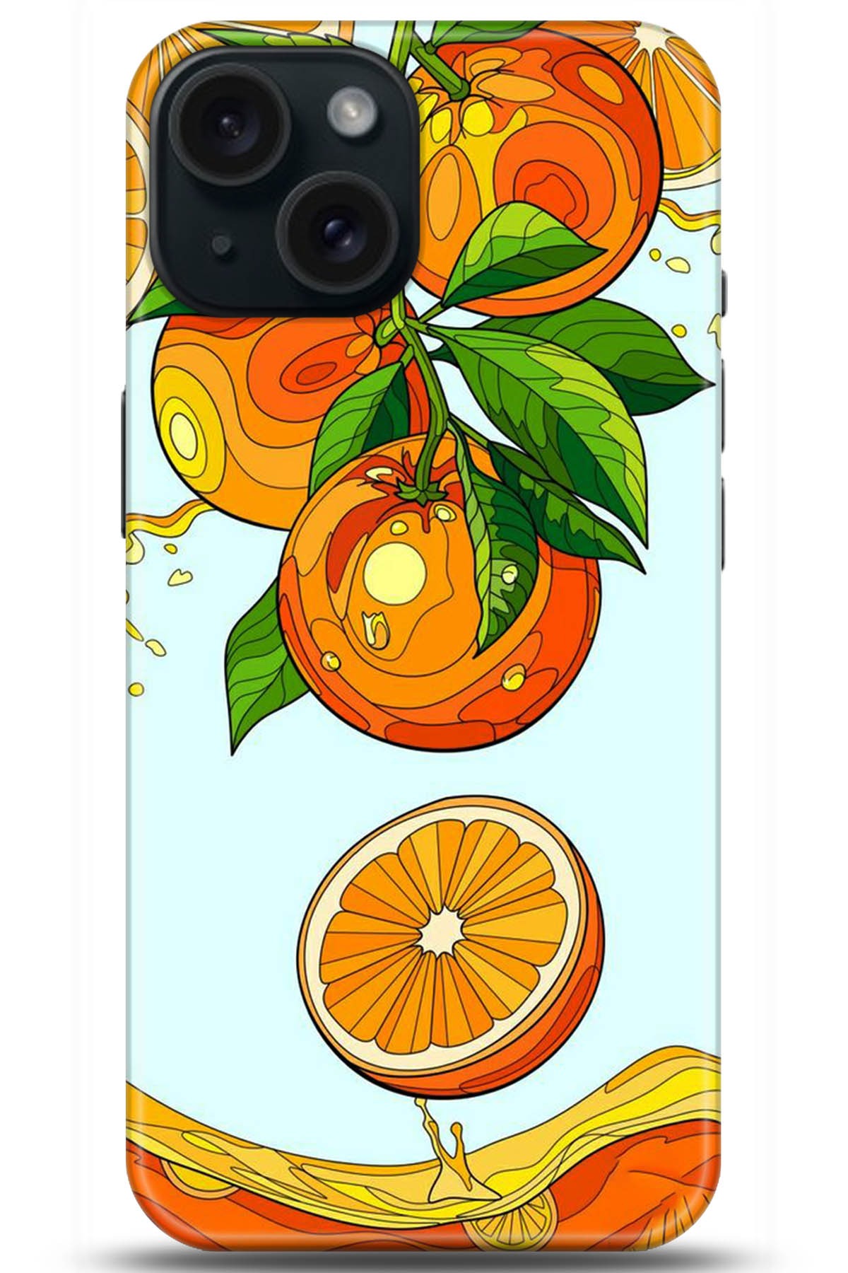 Apple iPhone 15 Plus Kılıf HD Baskılı Kılıf - Followed Institution 5202