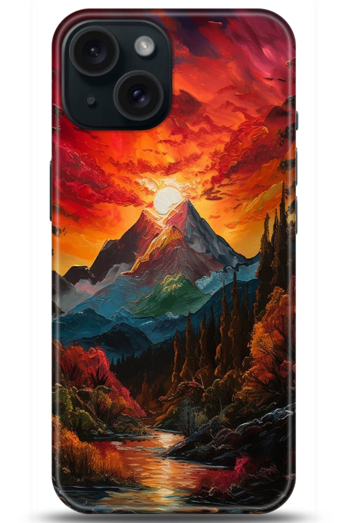 Apple iPhone 15 Plus Kılıf HD Baskılı Kılıf - Followed Institution 5224