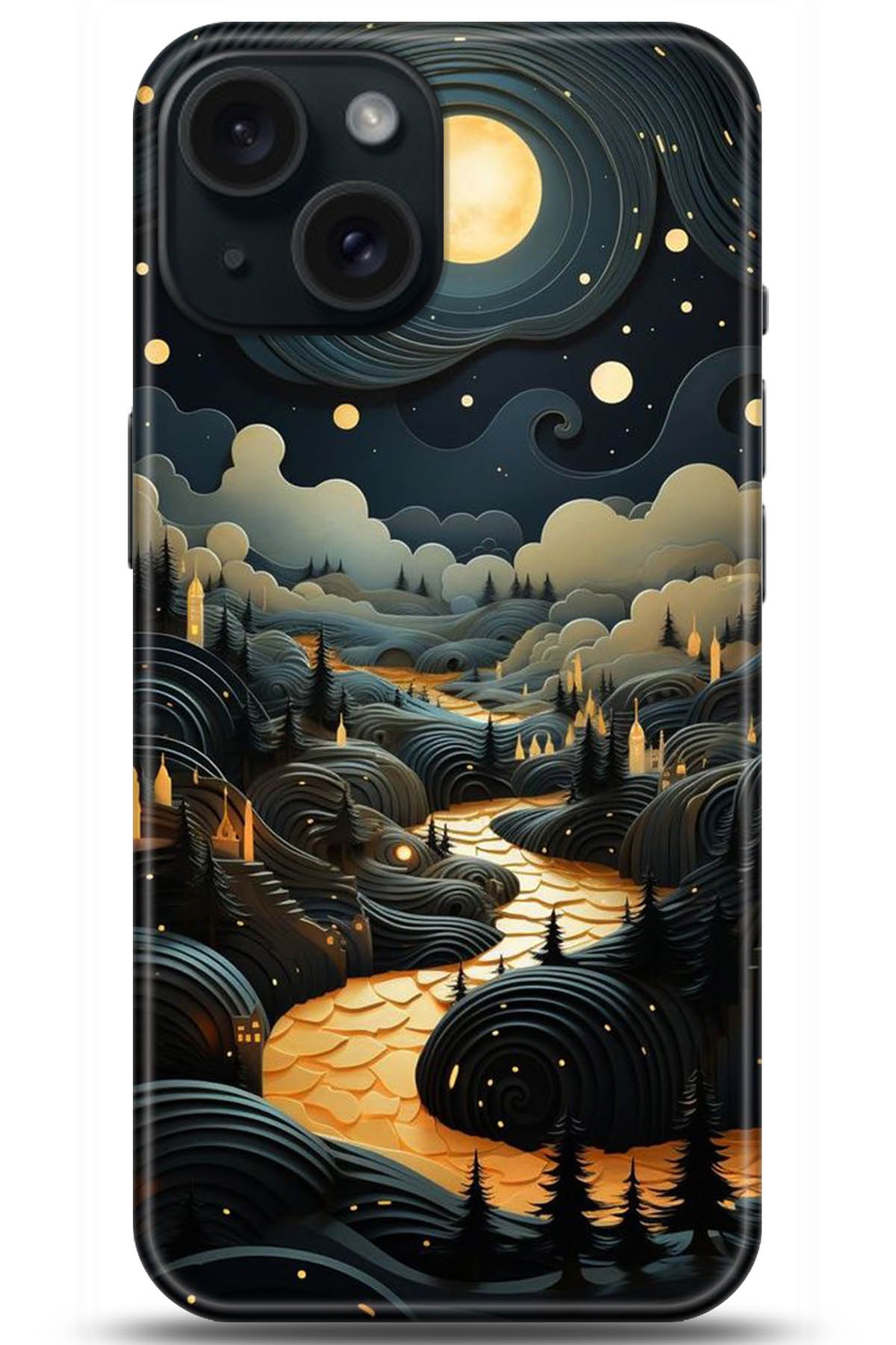 Apple iPhone 15 Plus Kılıf HD Baskılı Kılıf - Followed Institution 5268