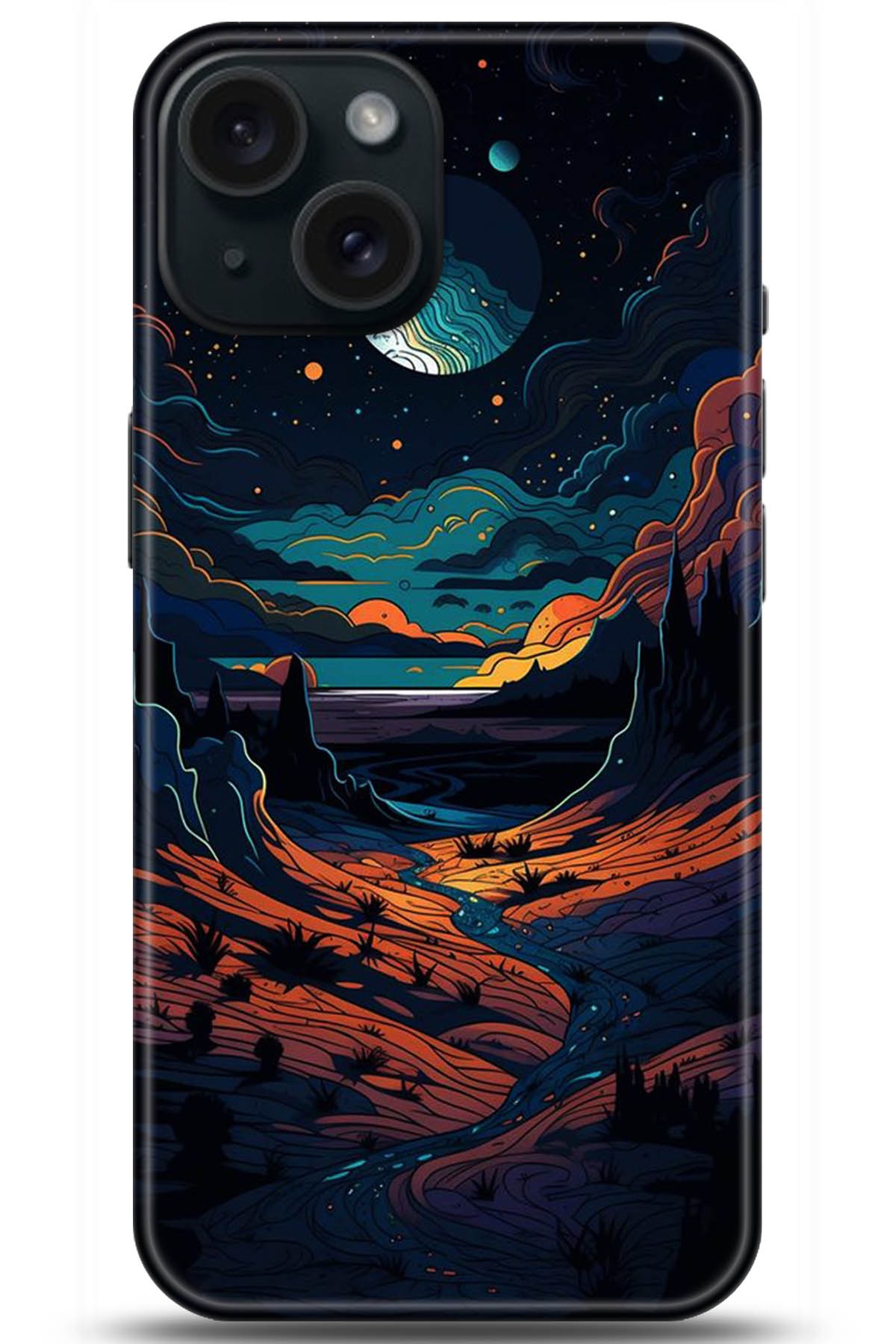 Apple iPhone 15 Plus Kılıf HD Baskılı Kılıf - Followed Institution 5275