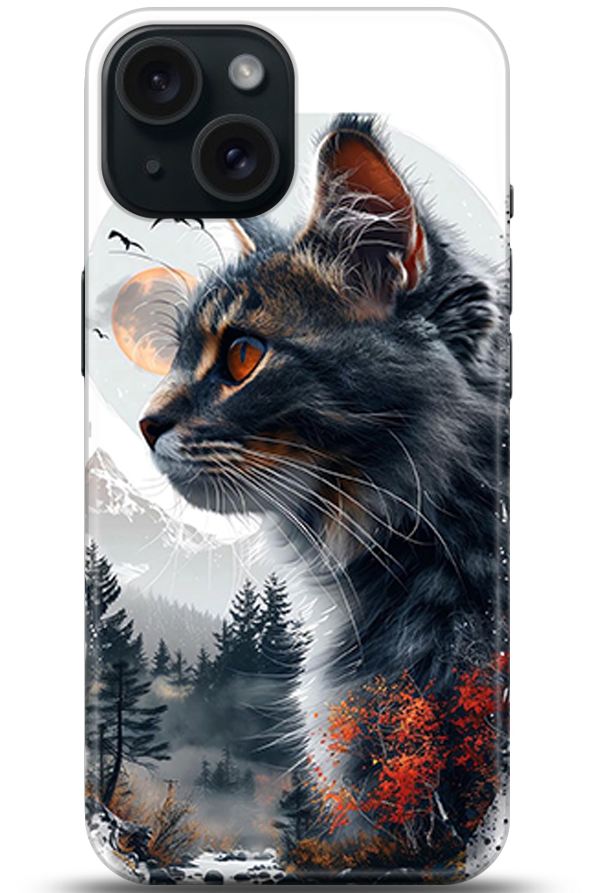 Apple iPhone 15 Plus Kılıf HD Baskılı Kılıf - Followed Institution 5319