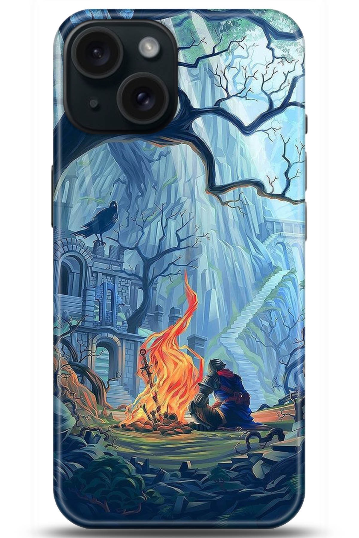 Apple iPhone 15 Plus Uyumlu Kılıf HD Baskılı Kılıf - Followed Institution 5308