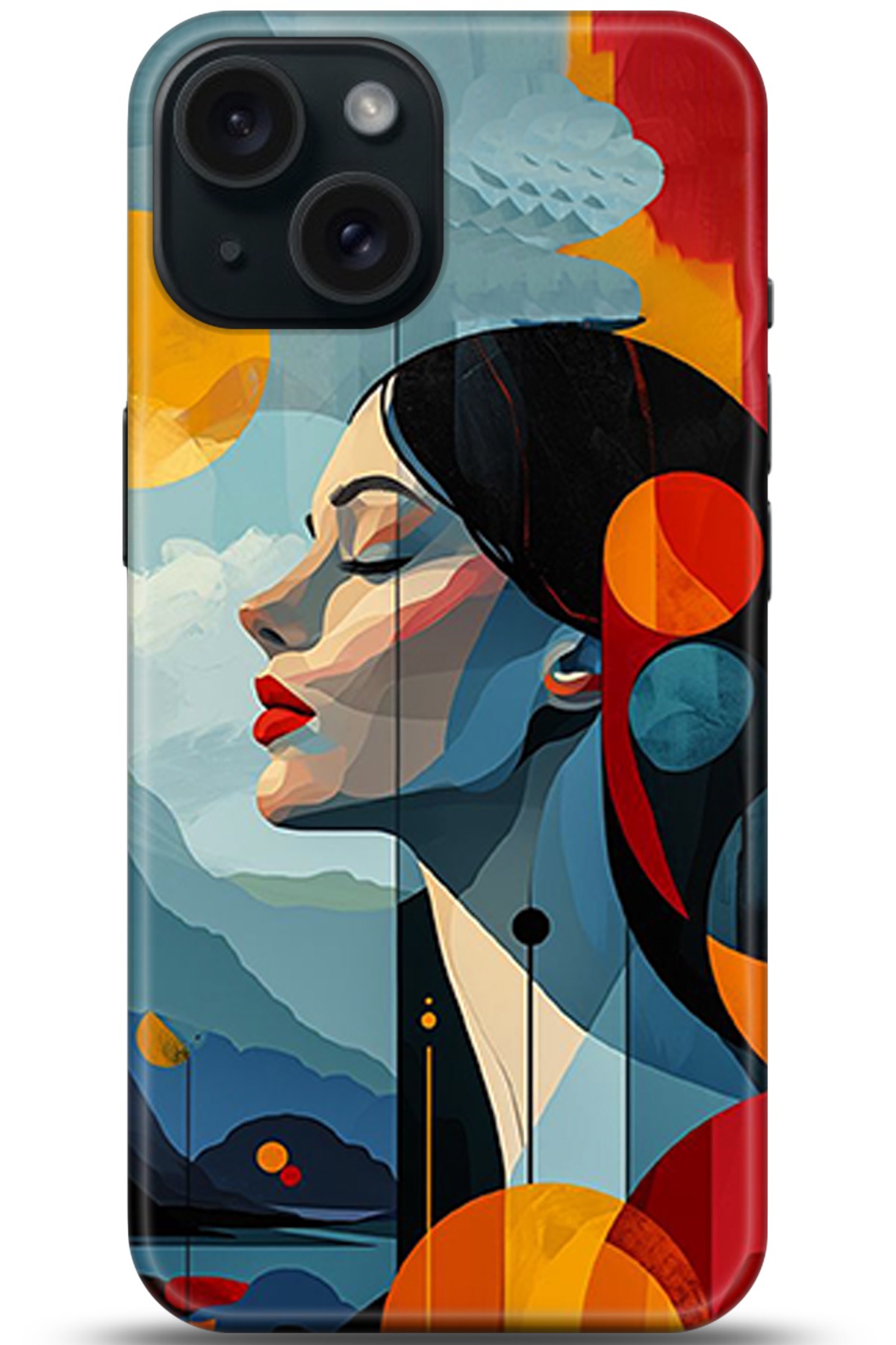 Apple iPhone 15 Plus Uyumlu Kılıf HD Baskılı Kılıf - Followed Institution 5367