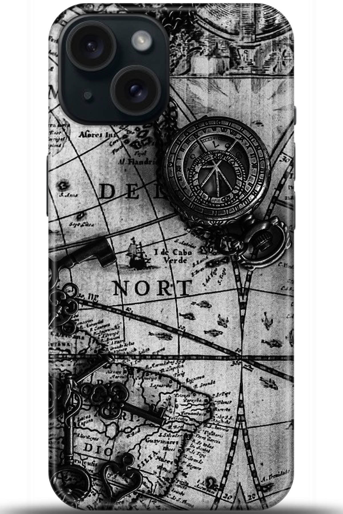 Apple iPhone 15 Plus Uyumlu Kılıf HD Baskılı Kılıf - Followed Institution 5381