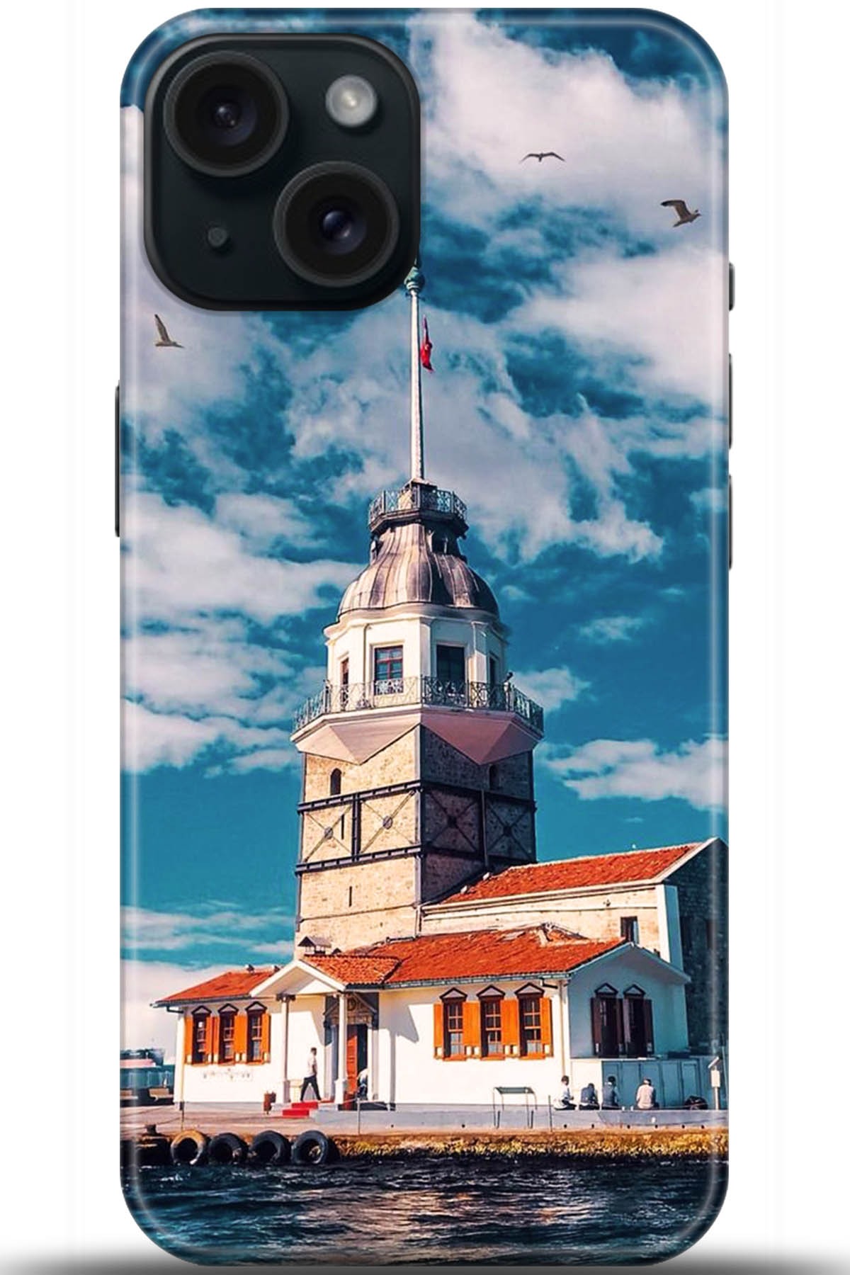 Apple iPhone 15 Plus Uyumlu Kılıf HD Baskılı Kılıf - Followed Institution 5547