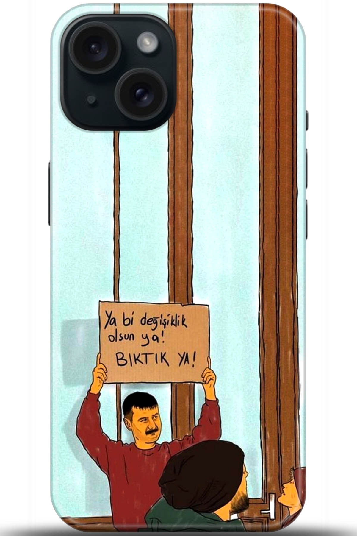 Apple iPhone 15 Plus Uyumlu Kılıf HD Baskılı Kılıf - Followed Institution 5594