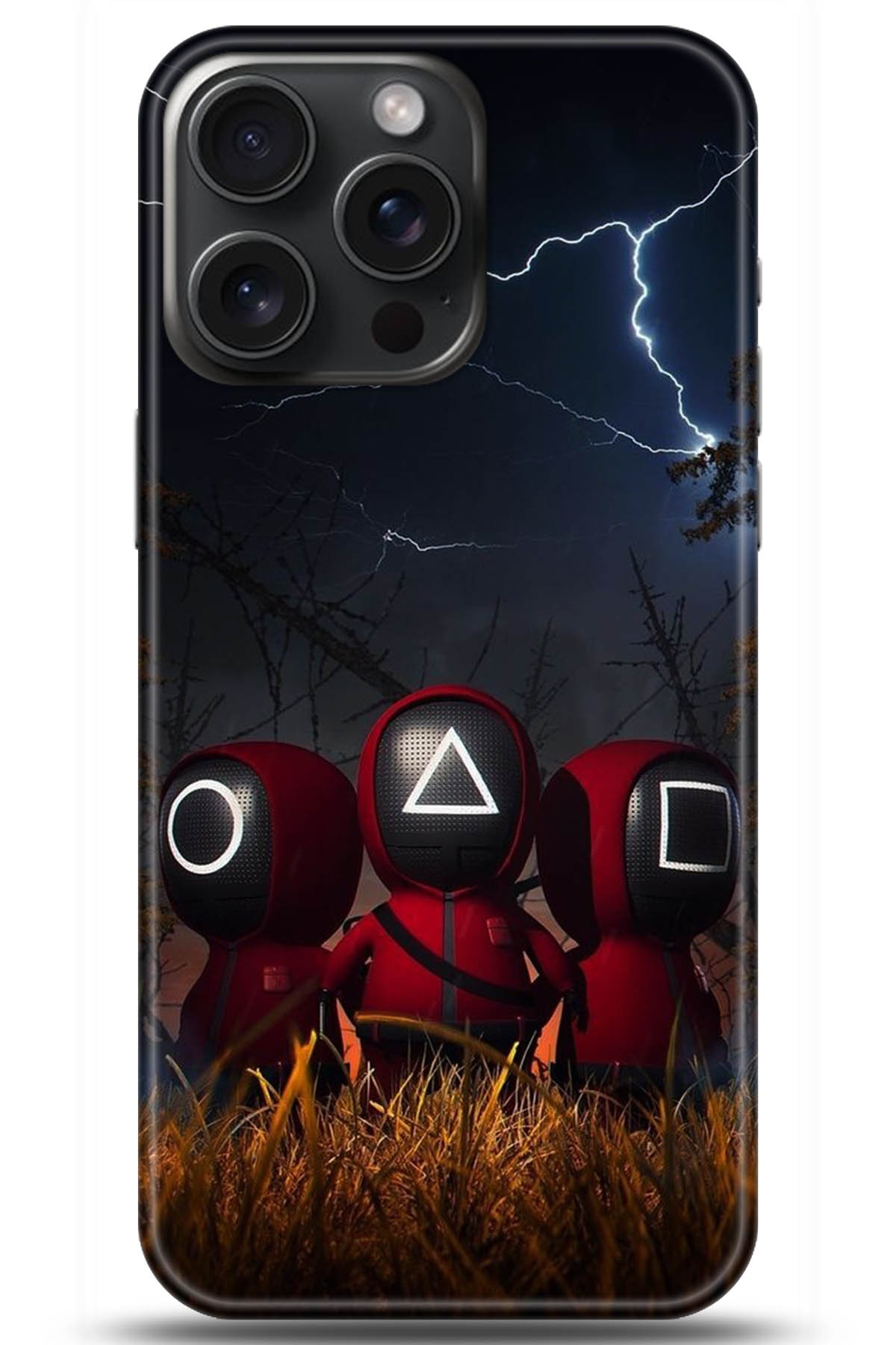 Apple iPhone 15 Pro Uyumlu Kılıf HD Baskılı Kılıf - Followed Institution 5290