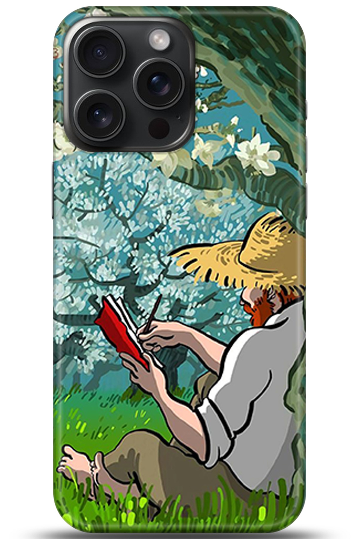 Apple iPhone 15 Pro Uyumlu Kılıf HD Baskılı Kılıf - Followed Institution 5343