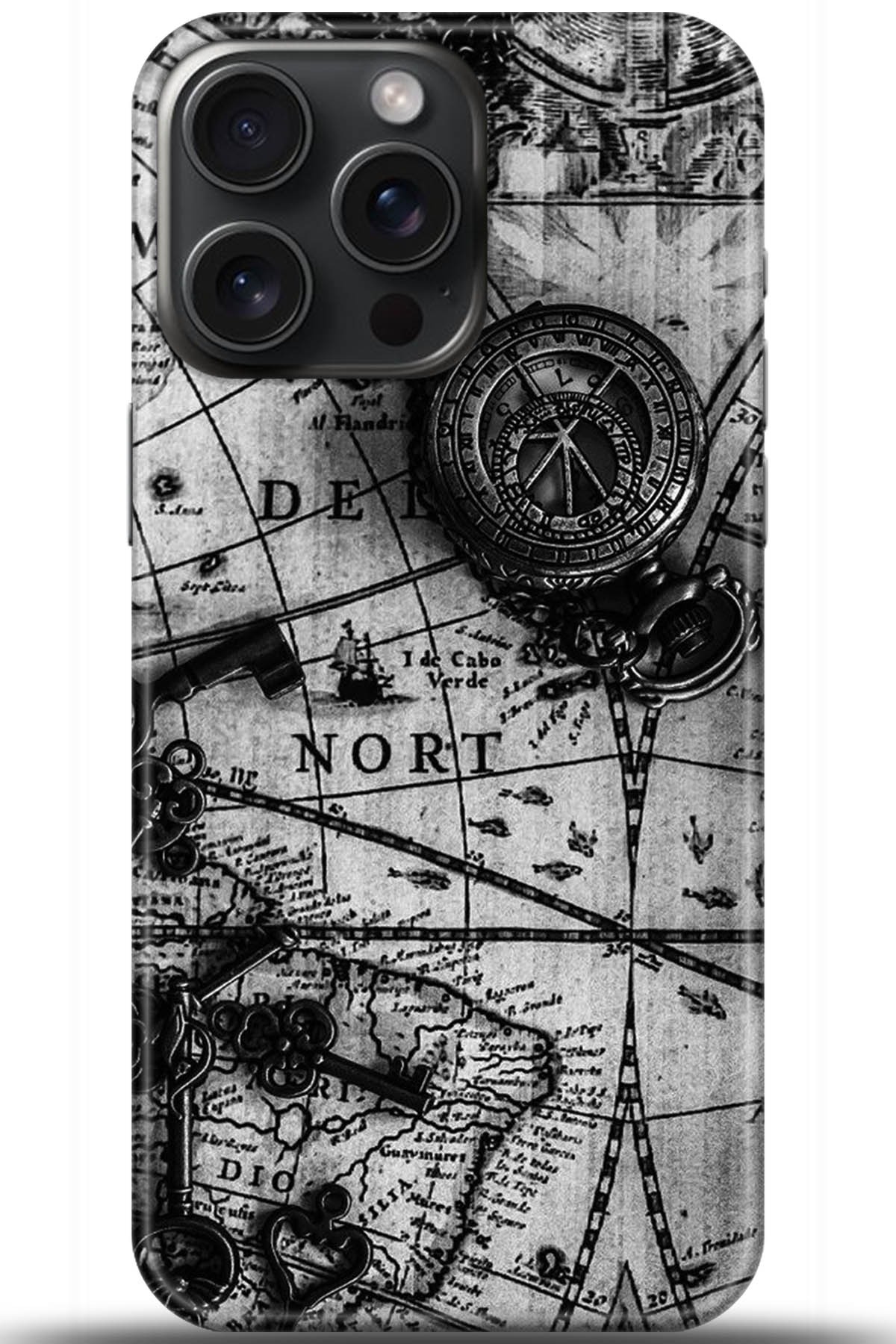 Apple iPhone 15 Pro Uyumlu Kılıf HD Baskılı Kılıf - Followed Institution 5381