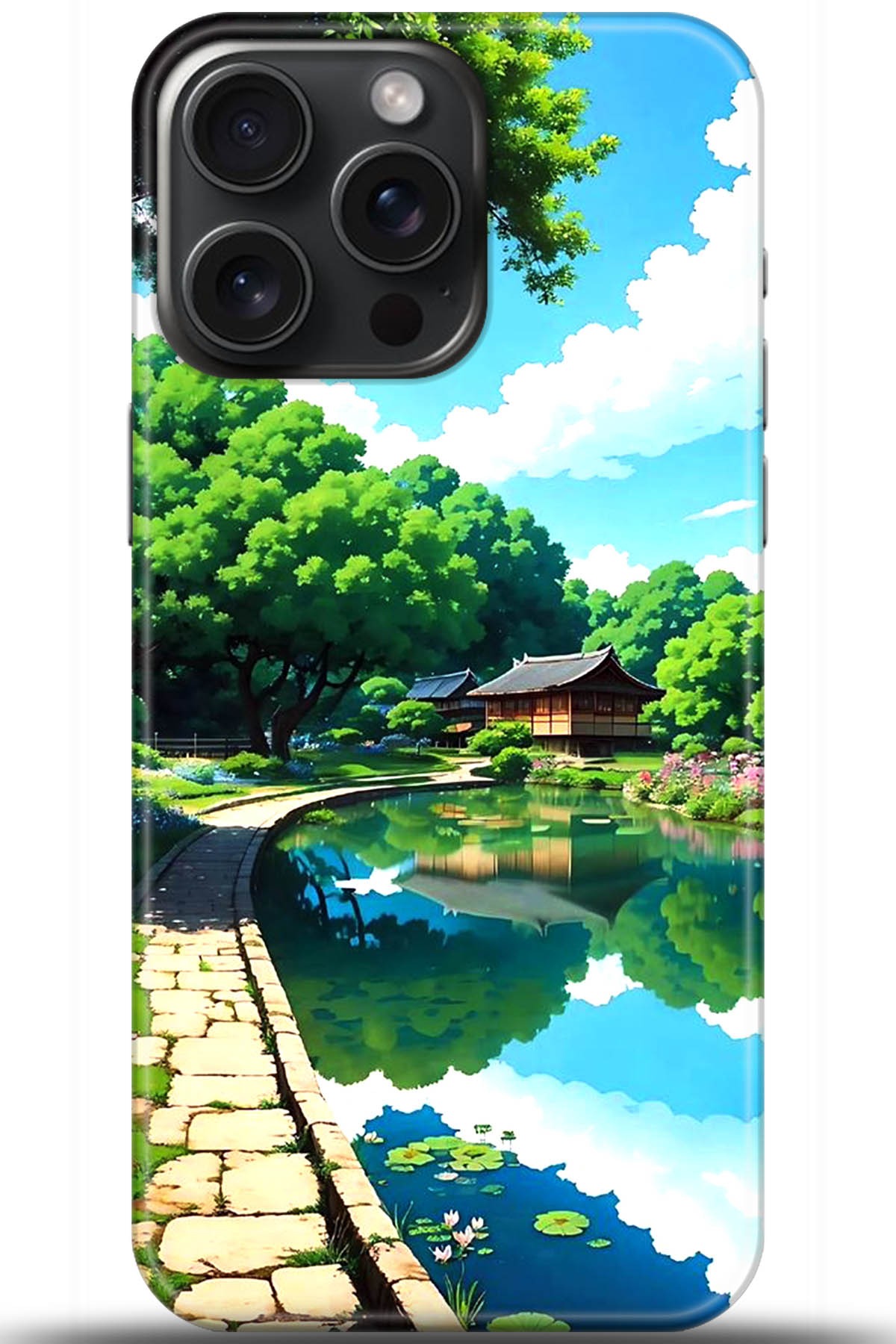 Apple iPhone 15 Pro Uyumlu Kılıf HD Baskılı Kılıf - Followed Institution 5463