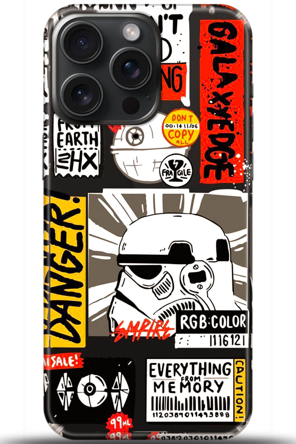 Apple iPhone 15 Pro Uyumlu Kılıf HD Baskılı Kılıf - Followed Institution 5555