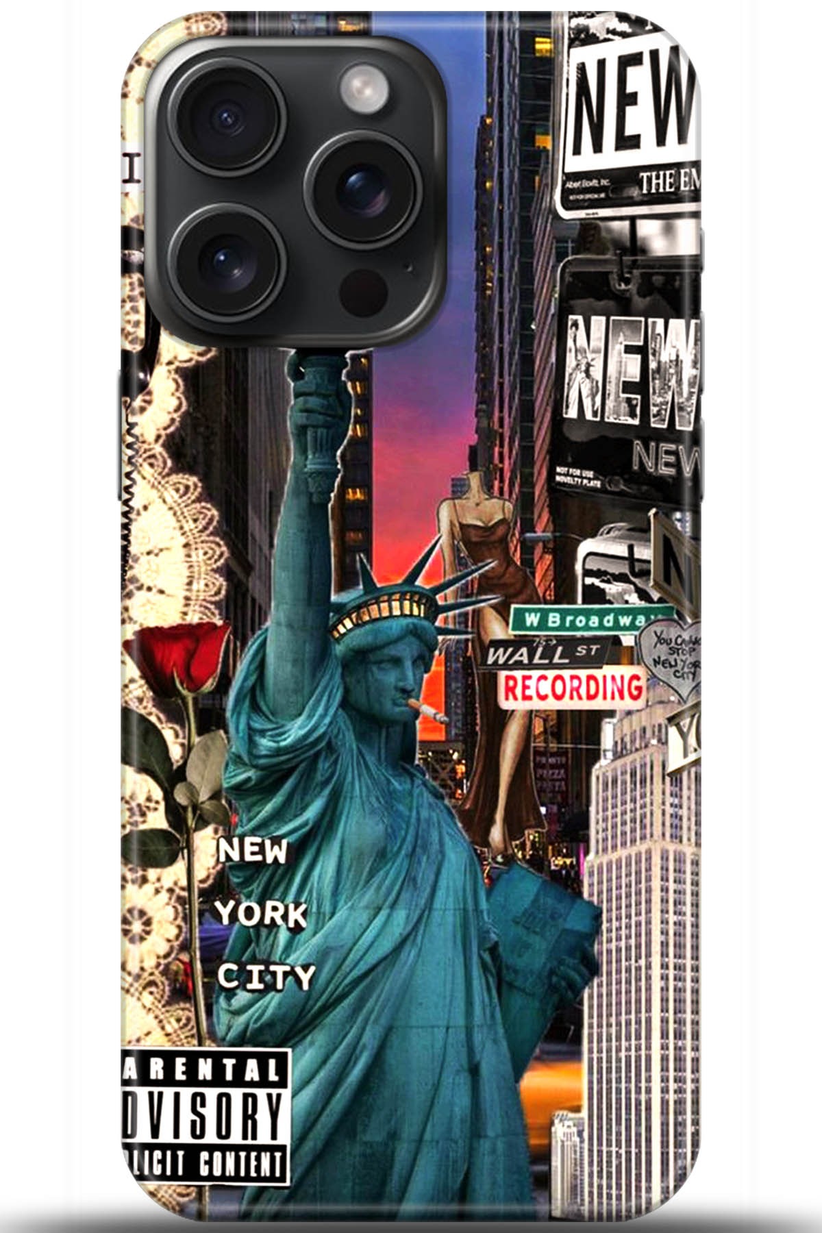 Apple iPhone 15 Pro Uyumlu Kılıf HD Baskılı Kılıf - Followed Institution 5618