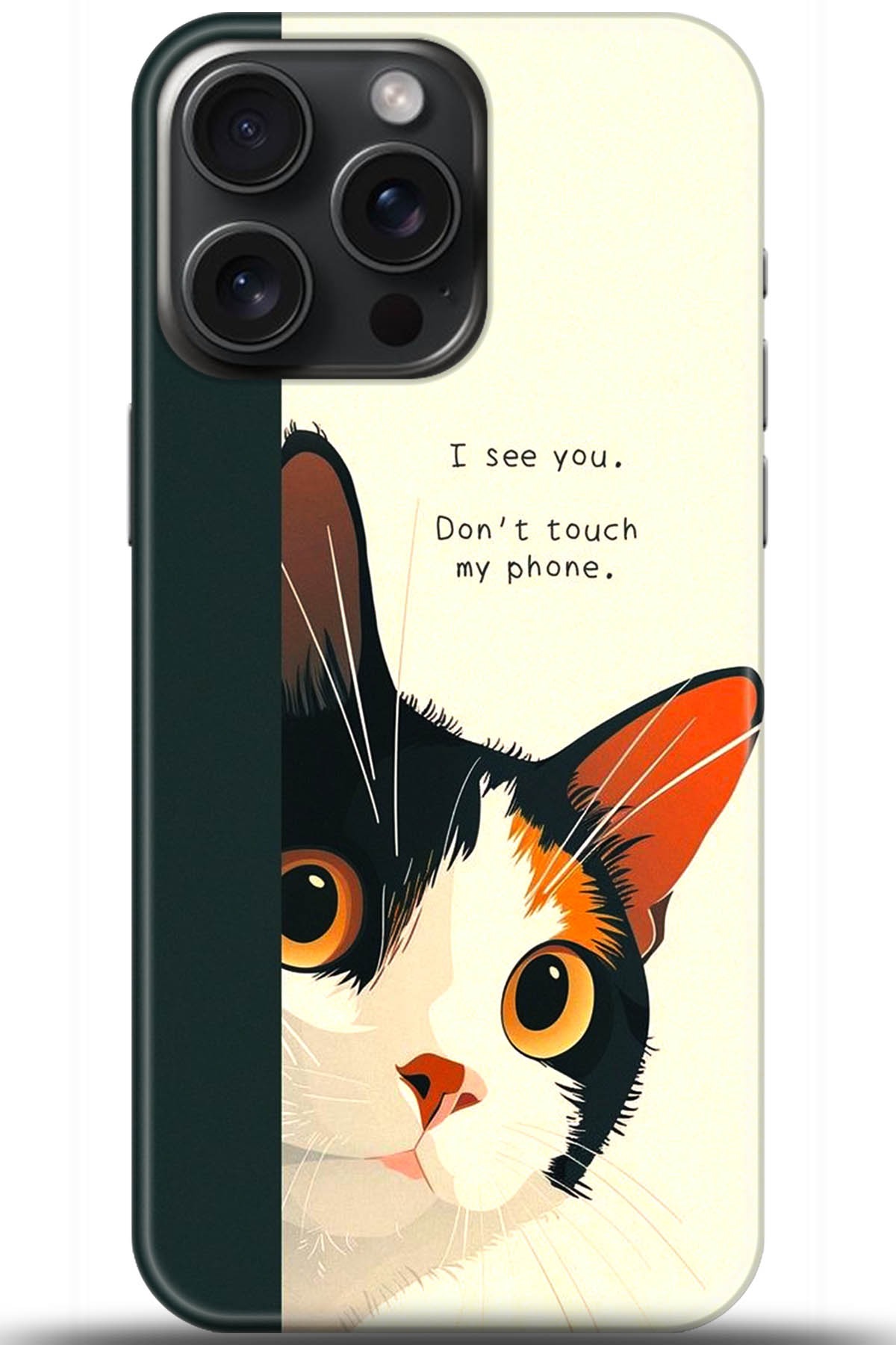 Apple iPhone 15 Pro Uyumlu Kılıf HD Baskılı Kılıf - Followed Institution 5649