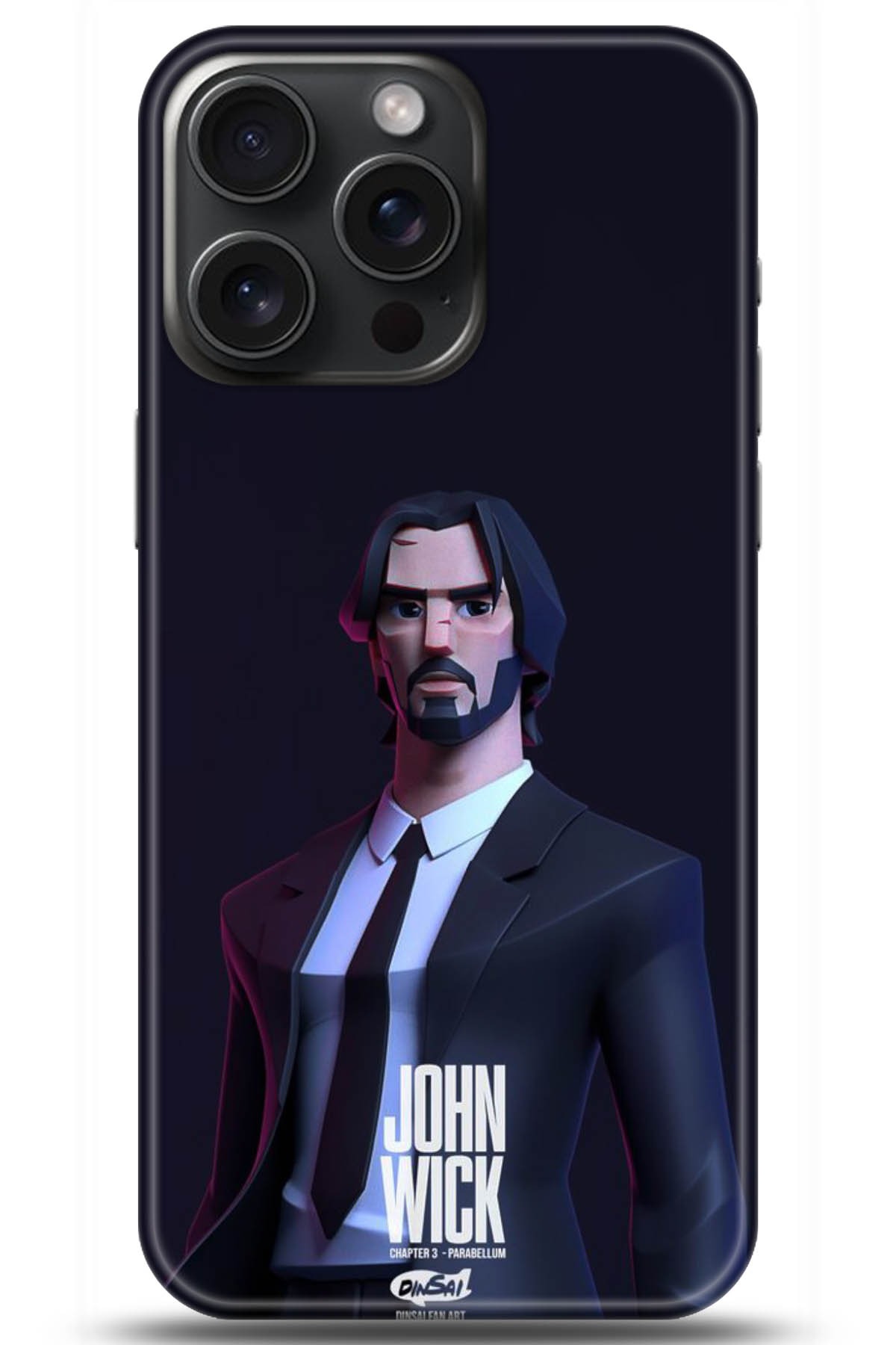 Apple iPhone 15 Pro Max Uyumlu Kılıf HD Baskılı Kılıf - Followed Institution 5018