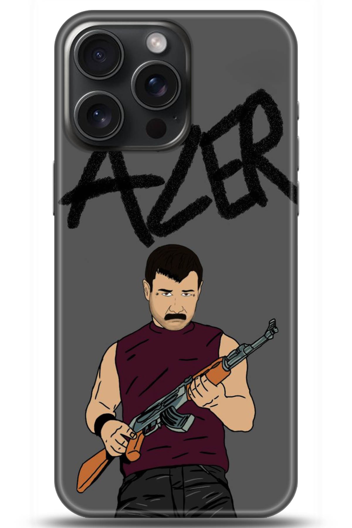 Apple iPhone 15 Pro Max Uyumlu Kılıf HD Baskılı Kılıf - Followed Institution 5128