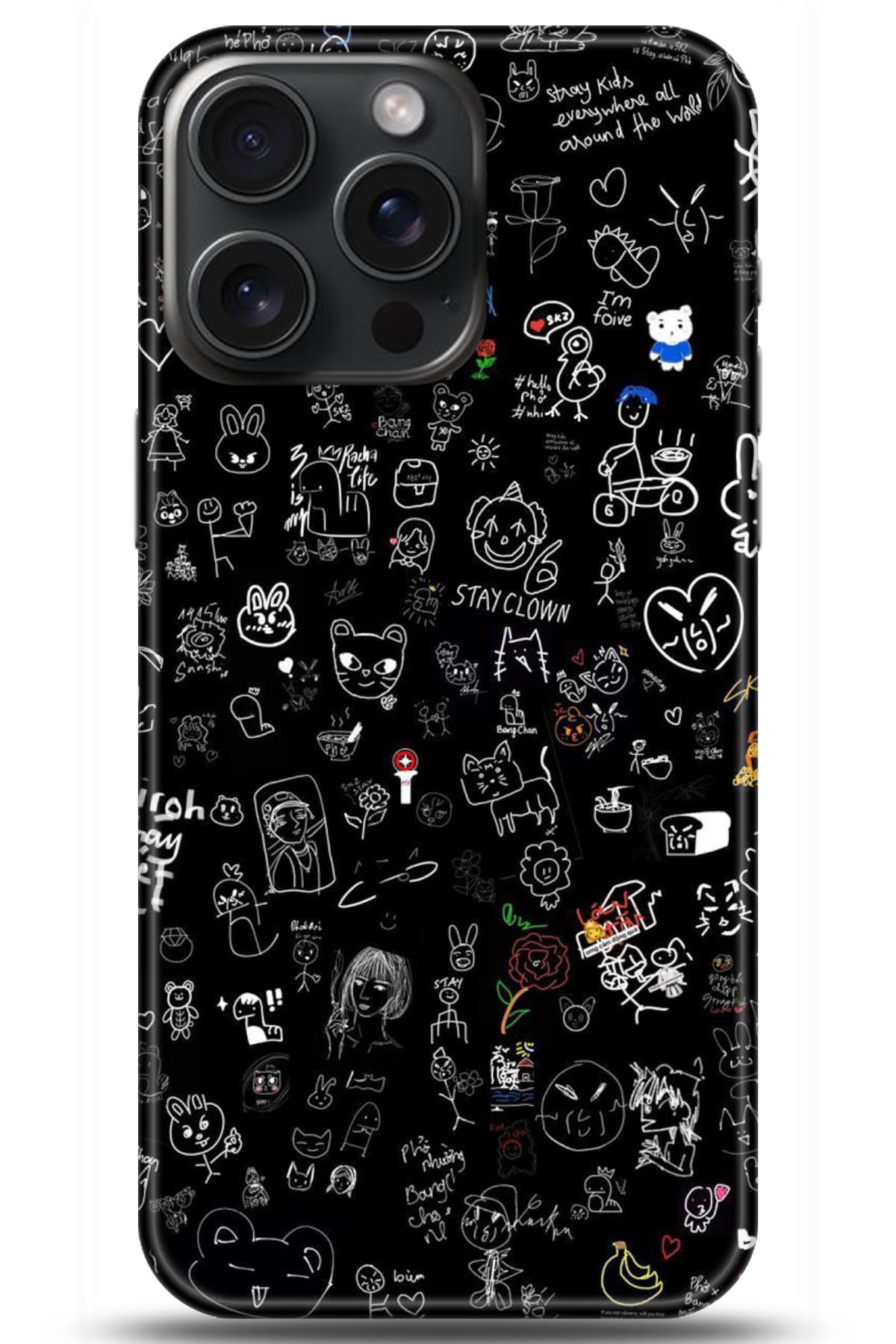 Apple iPhone 15 Pro Max Uyumlu Kılıf HD Baskılı Kılıf - Followed Institution 5143