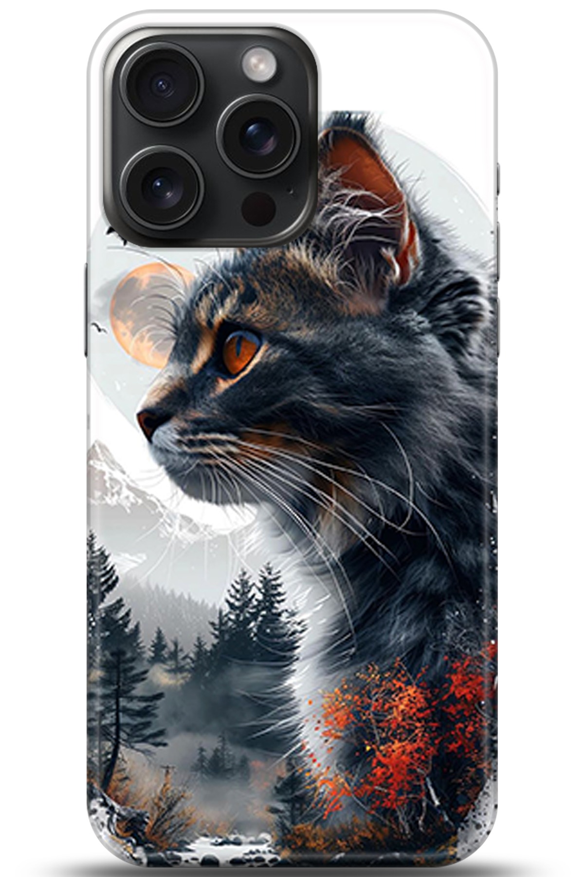 Apple iPhone 15 Pro Max Uyumlu Kılıf HD Baskılı Kılıf - Followed Institution 5319