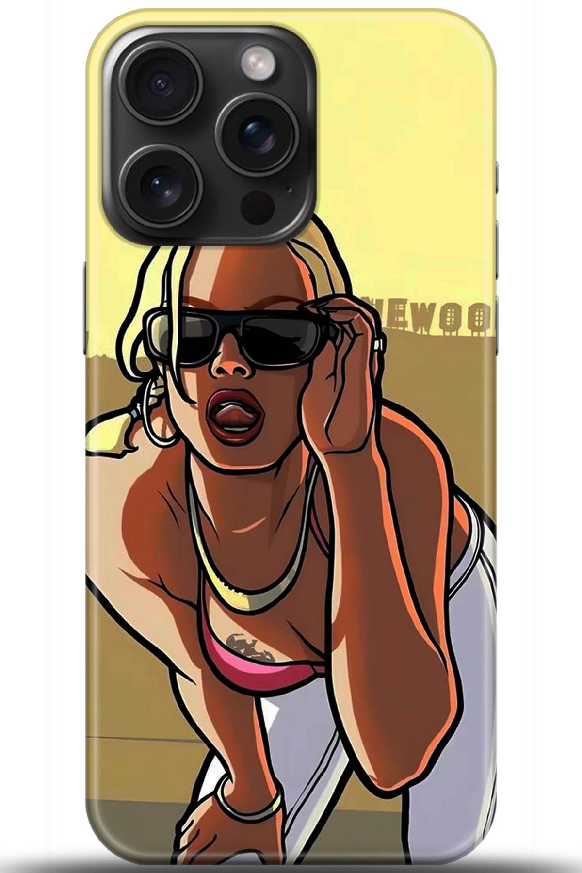 Apple iPhone 15 Pro Max Uyumlu Kılıf HD Baskılı Kılıf - Followed Institution 5412