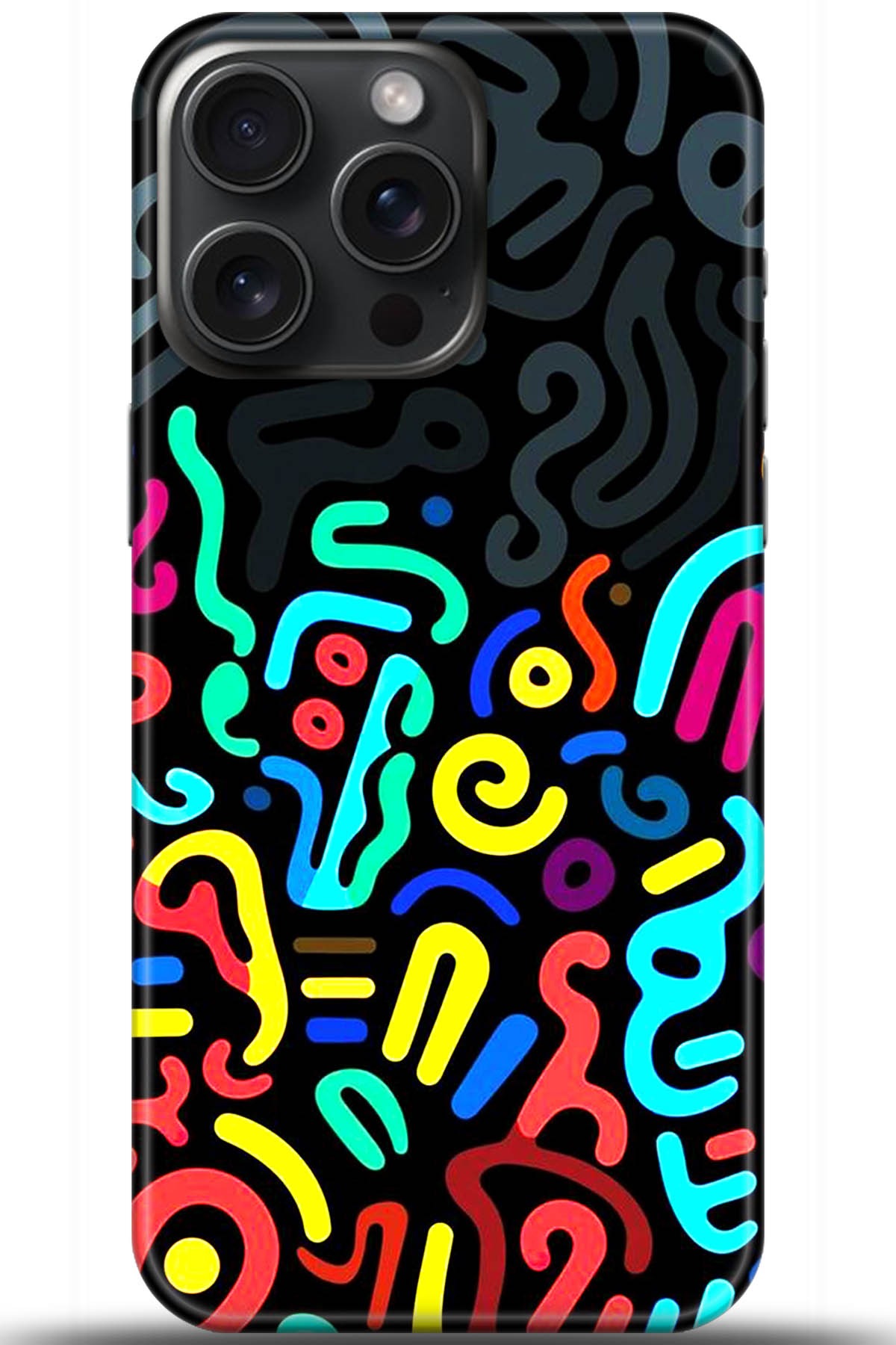 Apple iPhone 15 Pro Max Uyumlu Kılıf HD Baskılı Kılıf - Followed Institution 5465