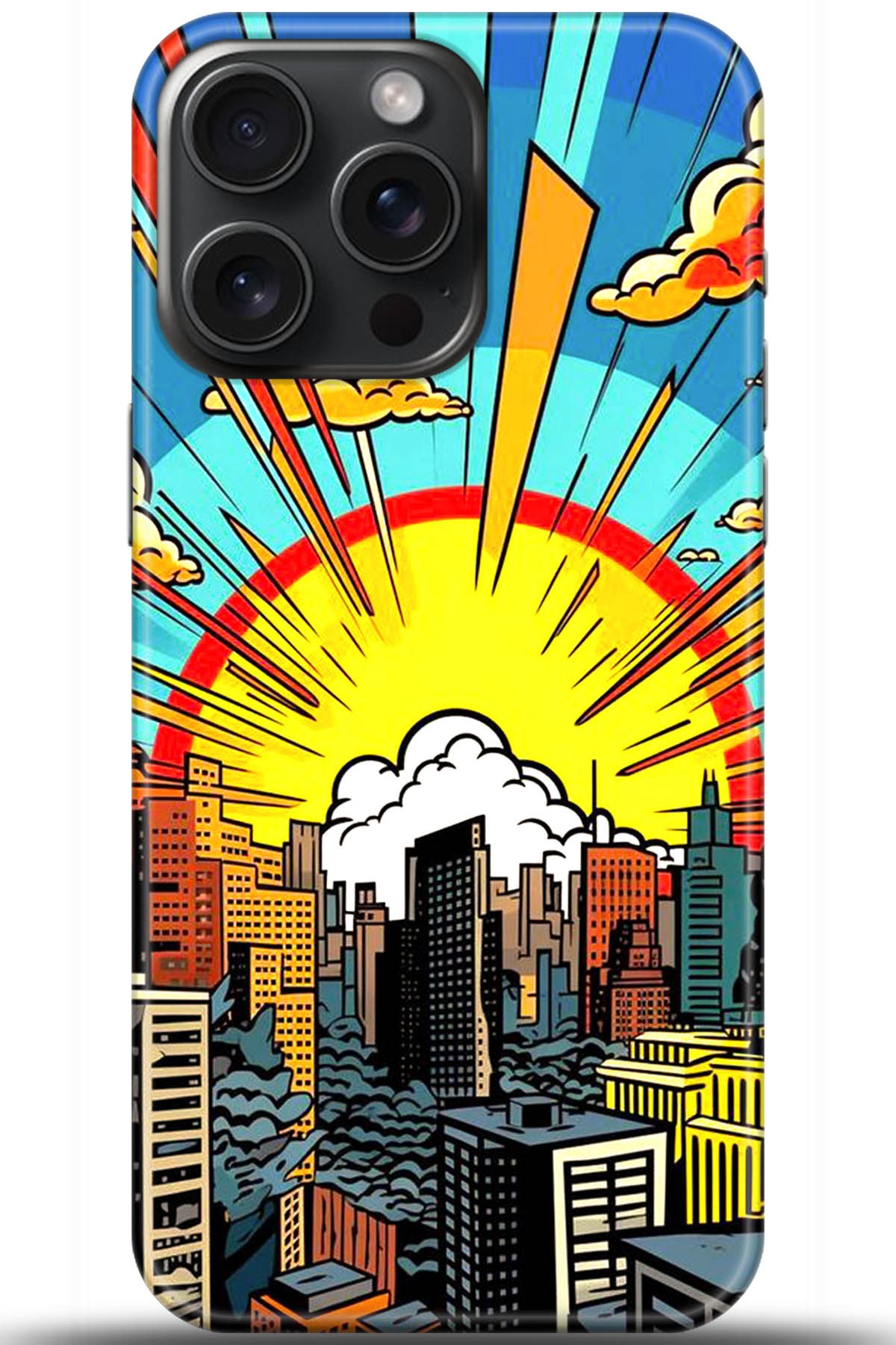 Apple iPhone 15 Pro Max Uyumlu Kılıf HD Baskılı Kılıf - Followed Institution 5571