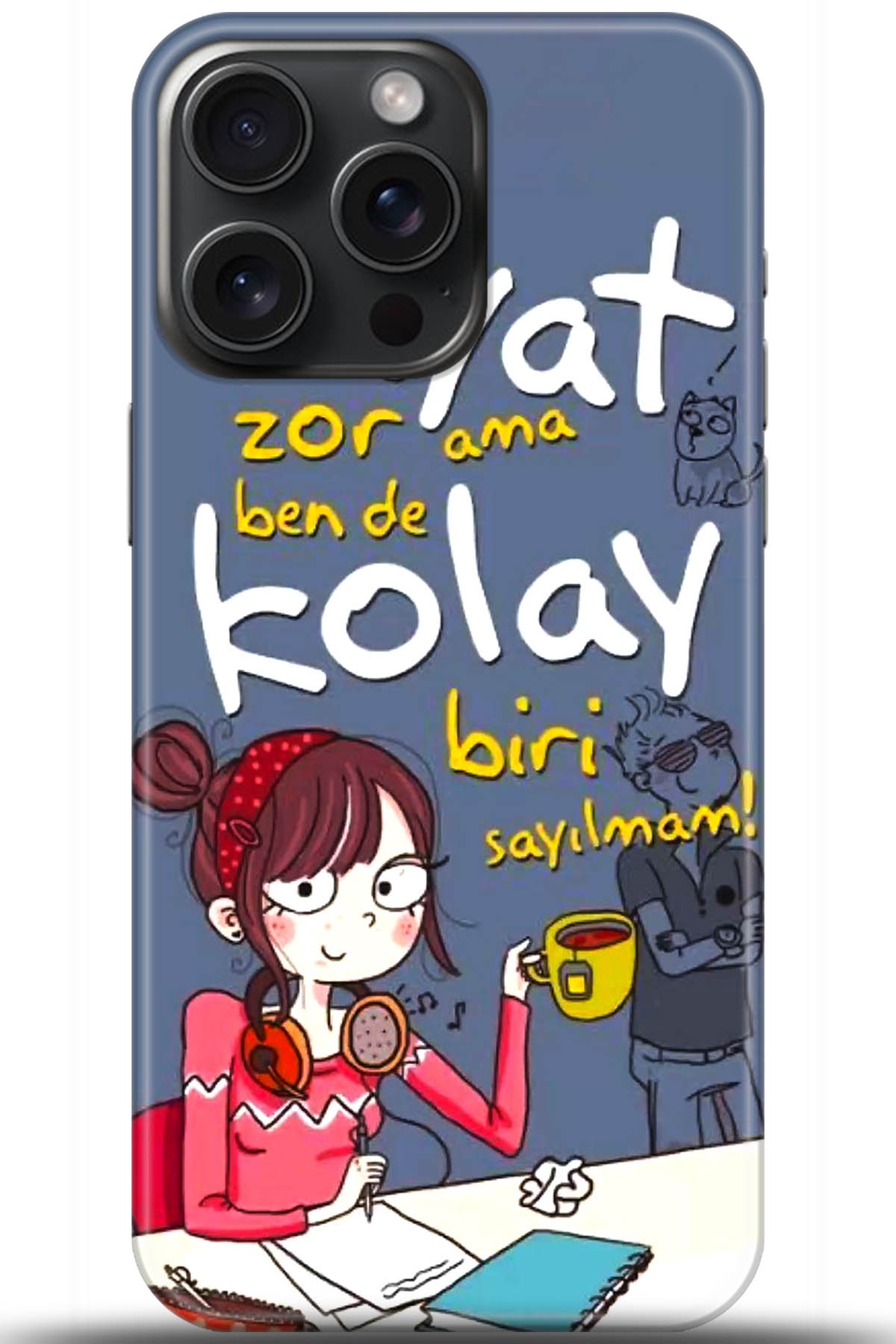 Apple iPhone 15 Pro Max Uyumlu Kılıf HD Baskılı Kılıf - Followed Institution 5686