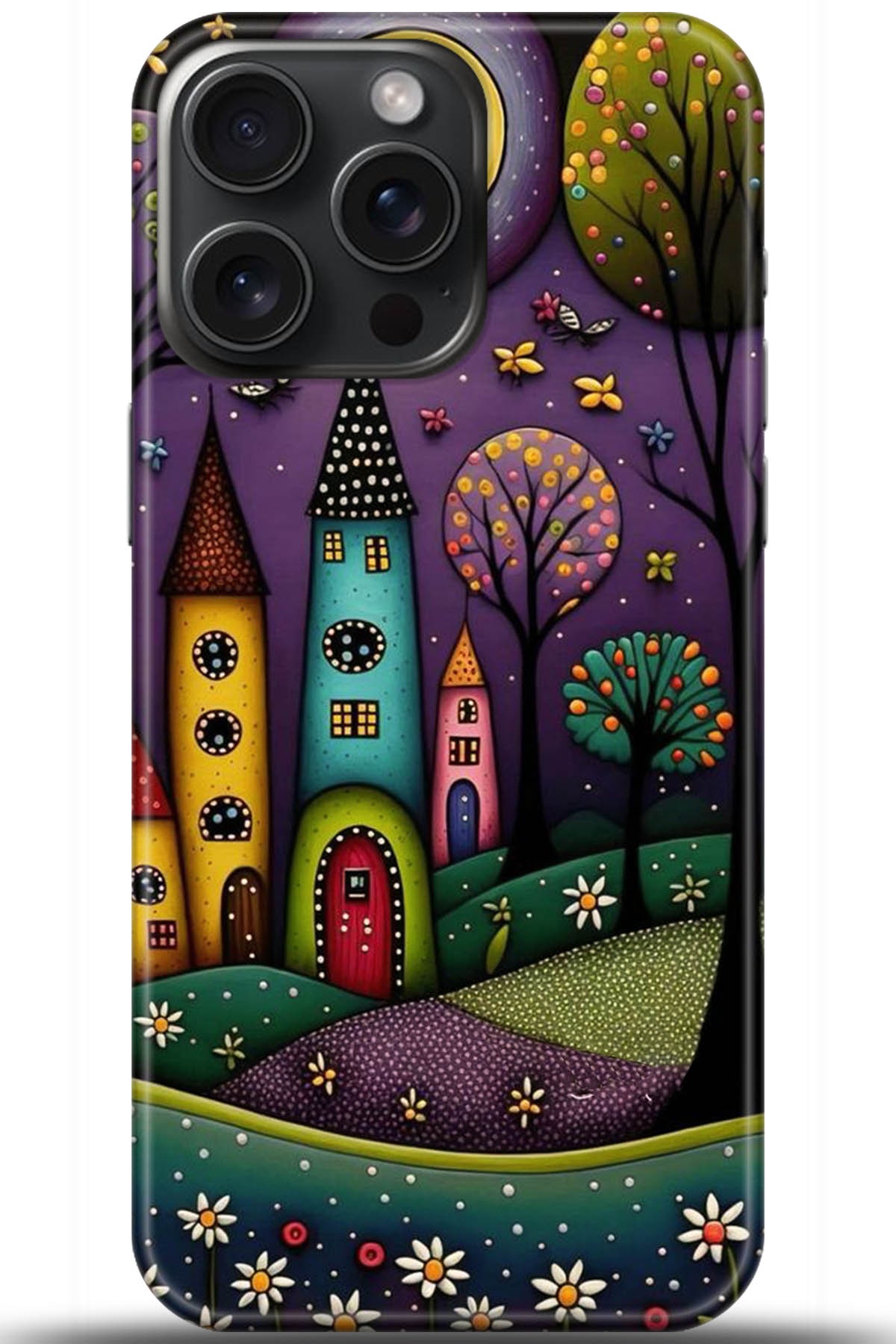 Apple iPhone 15 Pro Max Uyumlu Kılıf HD Baskılı Kılıf - Followed Institution 5704