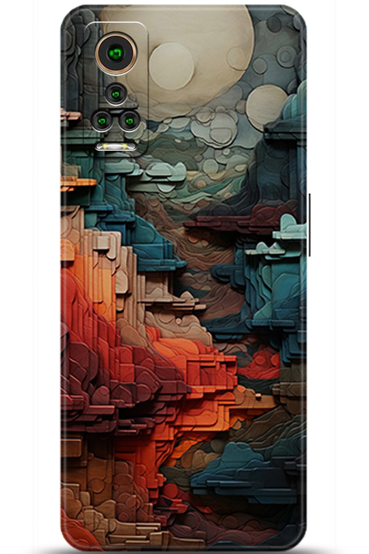 General Mobile GM 22 Pro Uyumlu Kılıf HD Baskılı Kılıf - Followed Institution 5218