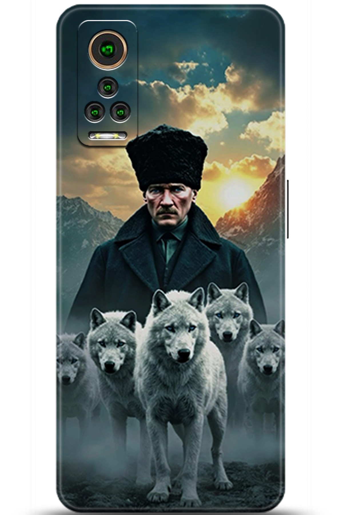 General Mobile GM 22 Pro Uyumlu Kılıf HD Baskılı Kılıf - Followed Institution 5811