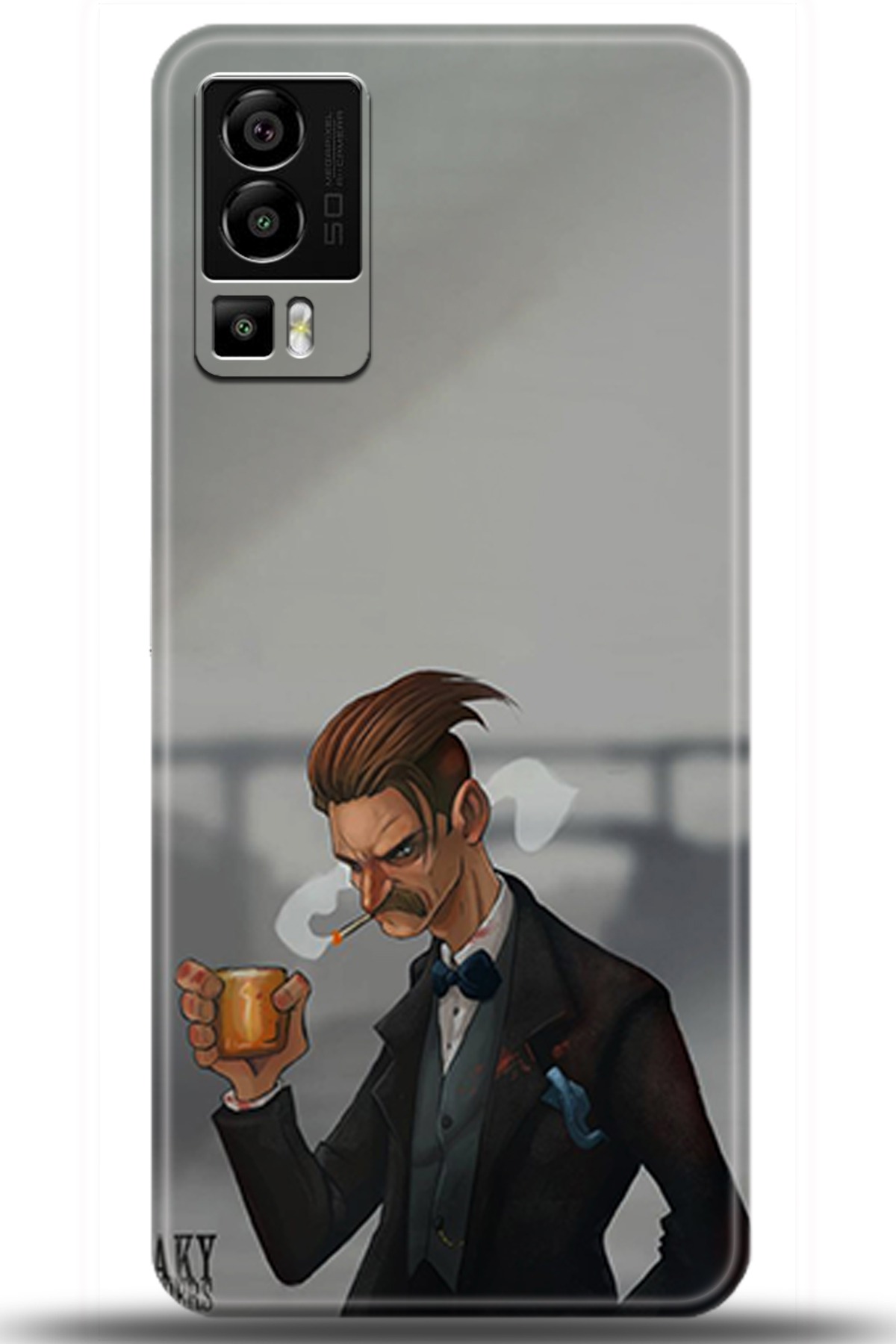 General Mobile GM 23 Uyumlu Kılıf HD Baskılı Kılıf - Followed Institution 5088