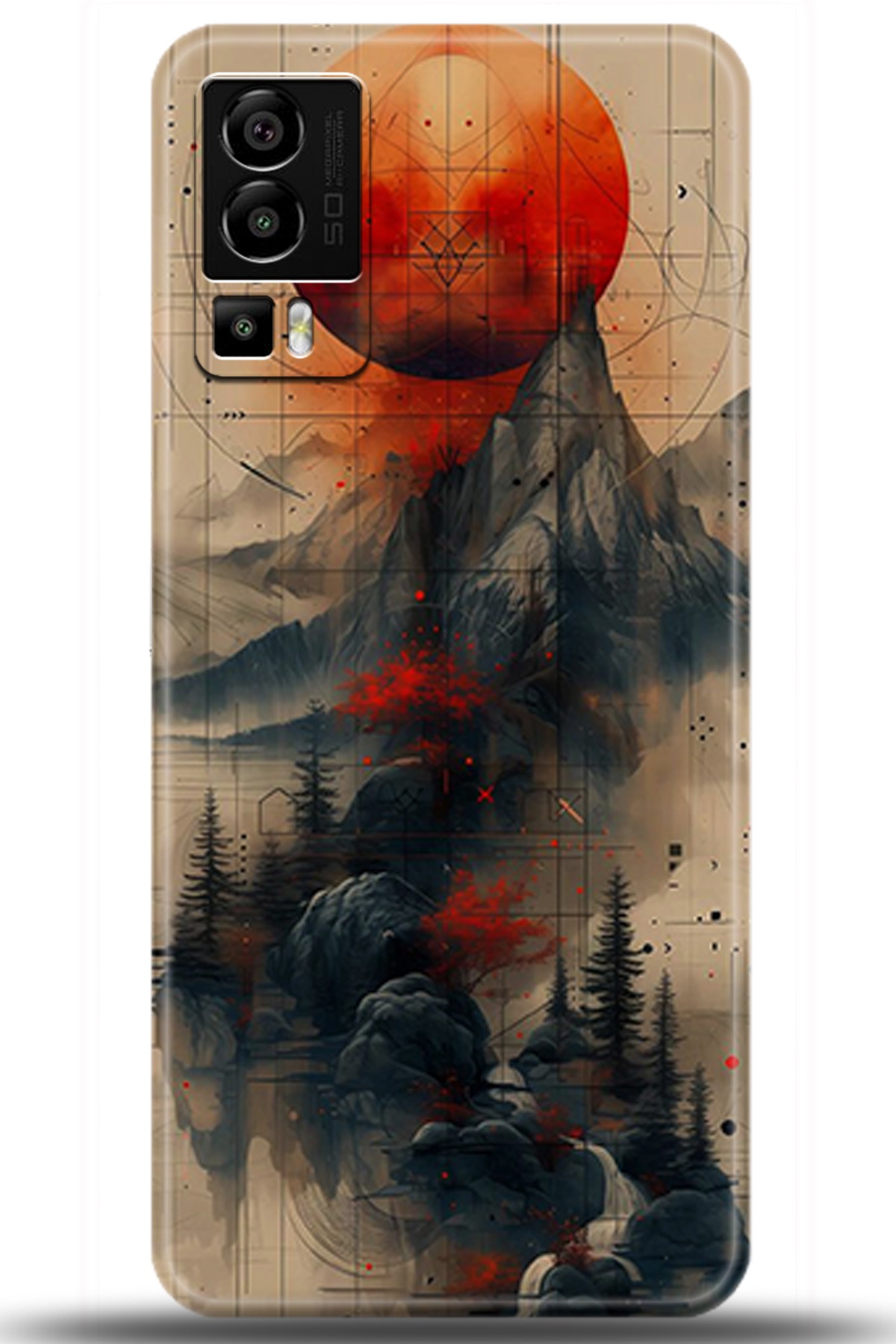 General Mobile GM 23 Uyumlu Kılıf HD Baskılı Kılıf - Followed Institution 5244