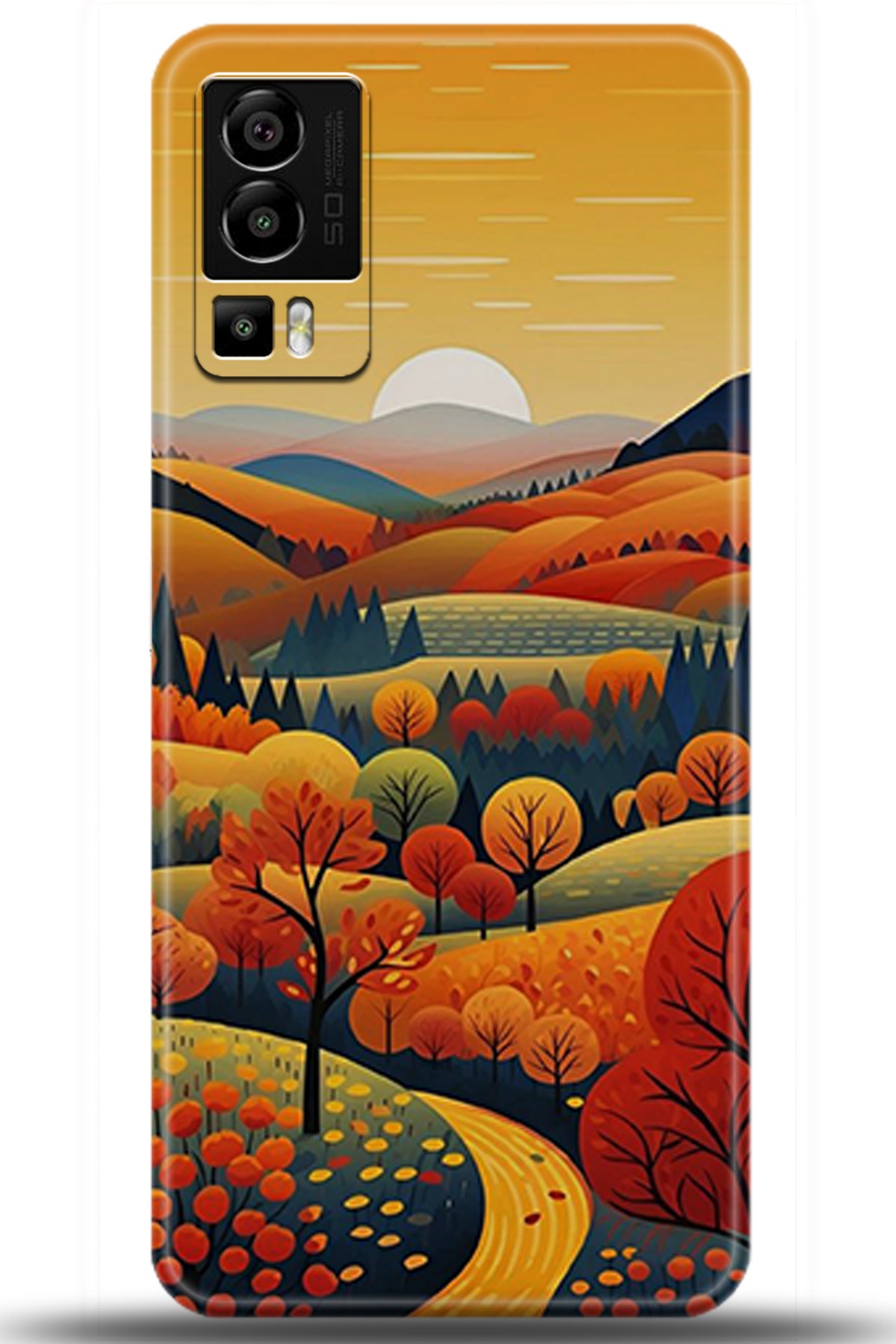 General Mobile GM 23 Uyumlu Kılıf HD Baskılı Kılıf - Followed Institution 5356