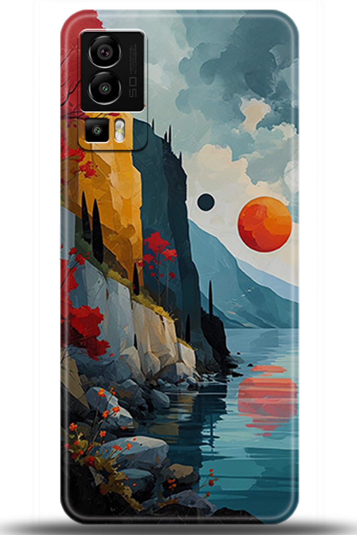 General Mobile GM 23 Uyumlu Kılıf HD Baskılı Kılıf - Followed Institution 5368