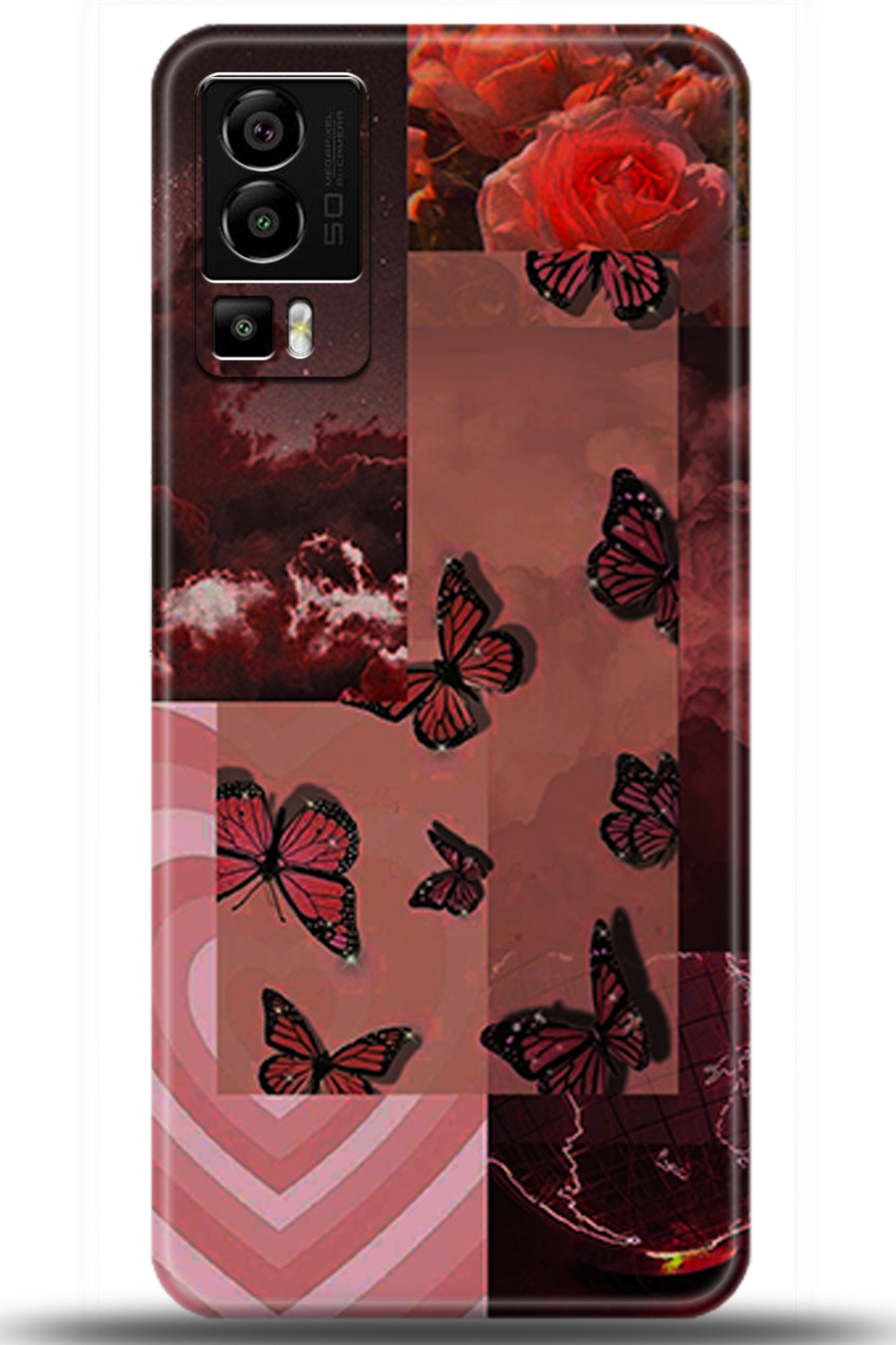 General Mobile GM 23 Uyumlu Kılıf HD Baskılı Kılıf - Followed Institution 5408