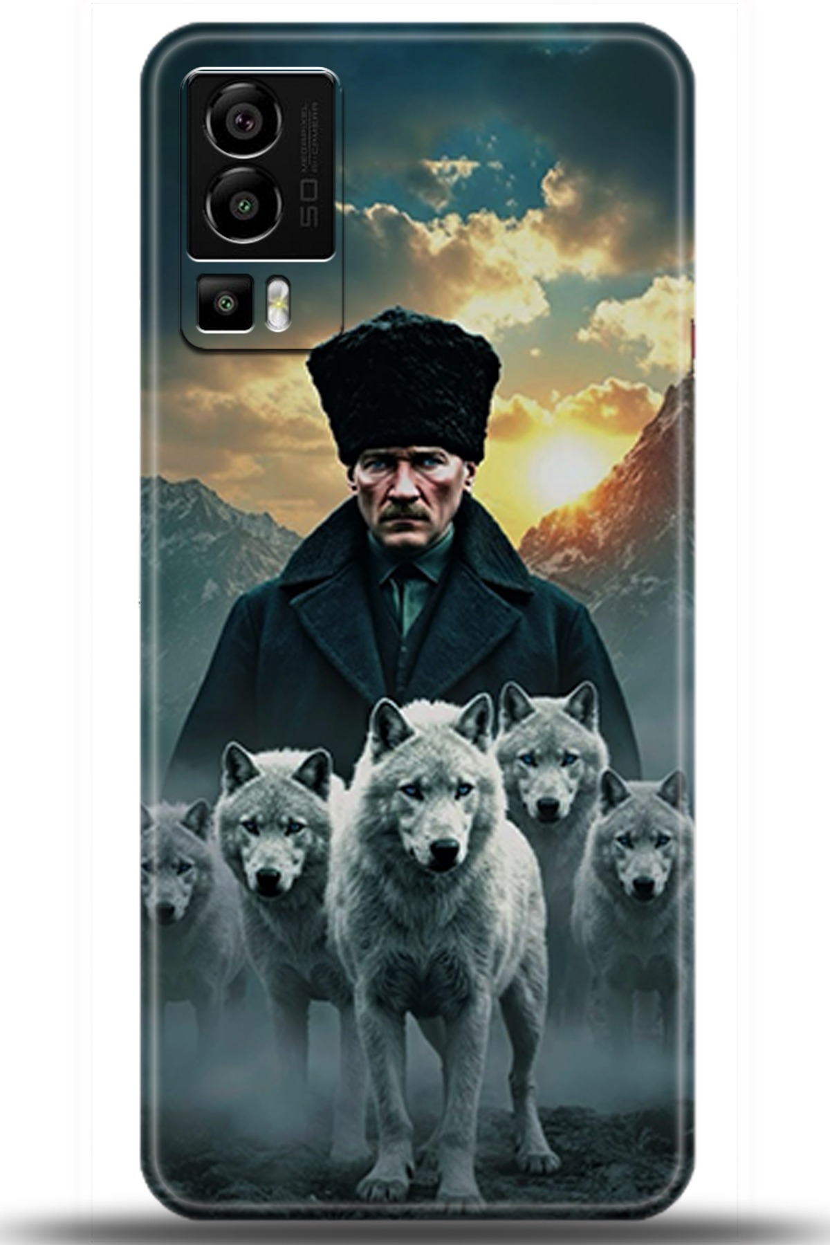 General Mobile GM 23 Uyumlu Kılıf HD Baskılı Kılıf - Followed Institution 5811