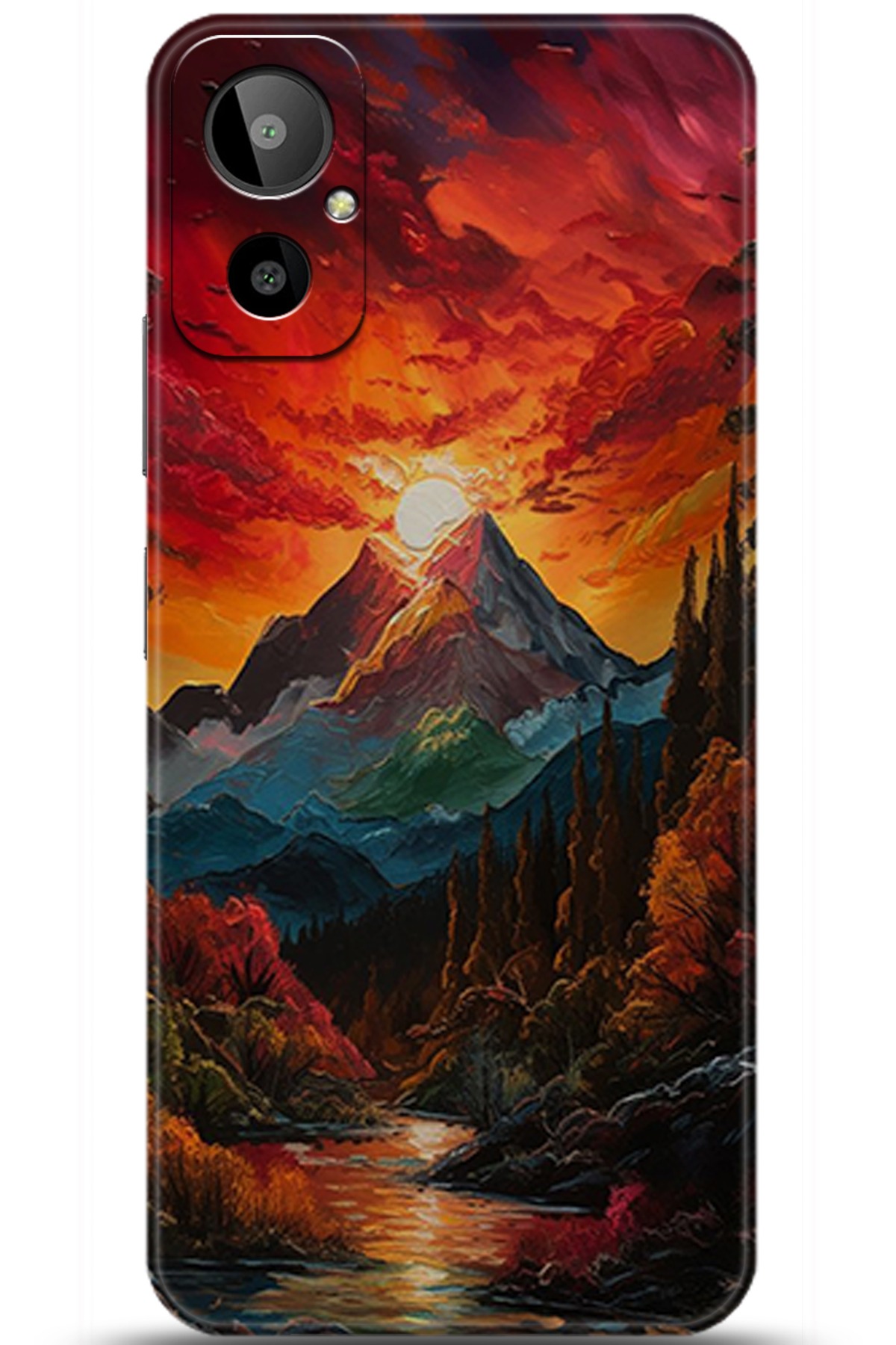 General Mobile GM 23 SE Uyumlu Kılıf HD Baskılı Kılıf - Followed Institution 5224