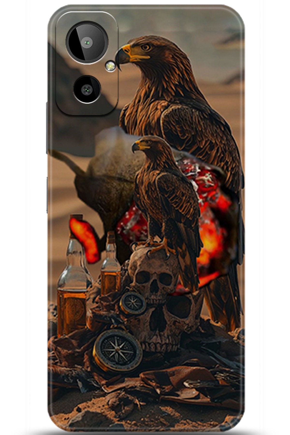 General Mobile GM 23 SE Uyumlu Kılıf HD Baskılı Kılıf - Followed Institution 5760