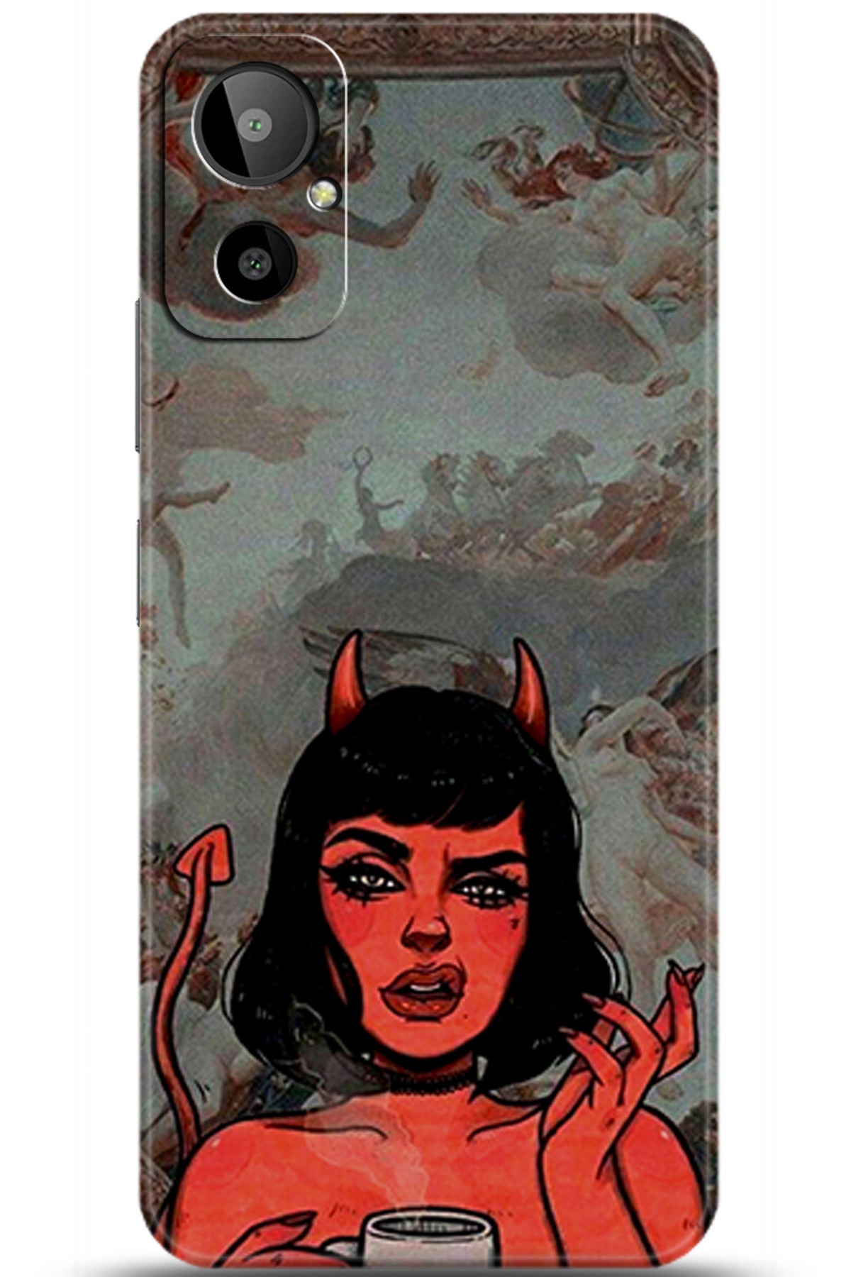 General Mobile GM 23 SE Uyumlu Kılıf HD Baskılı Kılıf - Followed Institution 6047