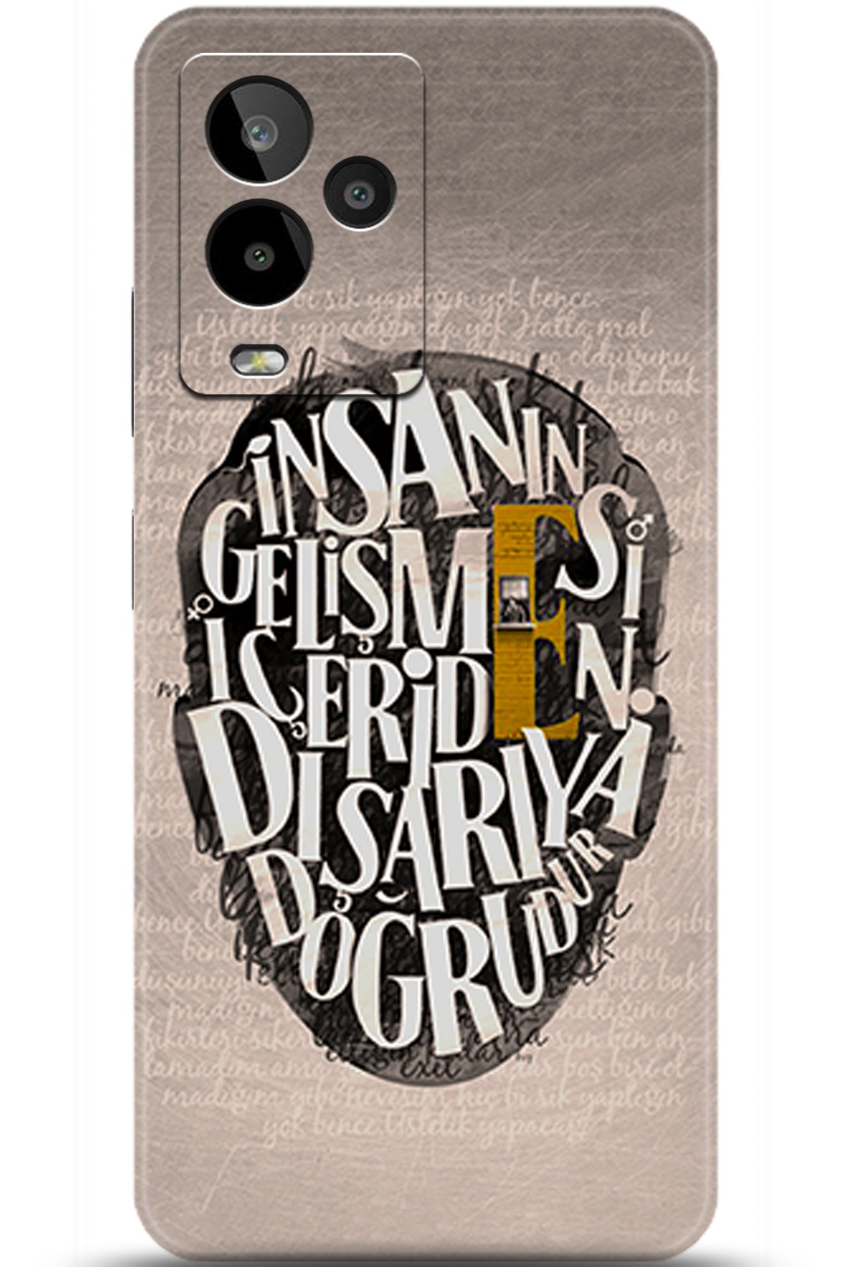 General Mobile GM 24 Pro Uyumlu Kılıf HD Baskılı Kılıf - Followed Institution 5587