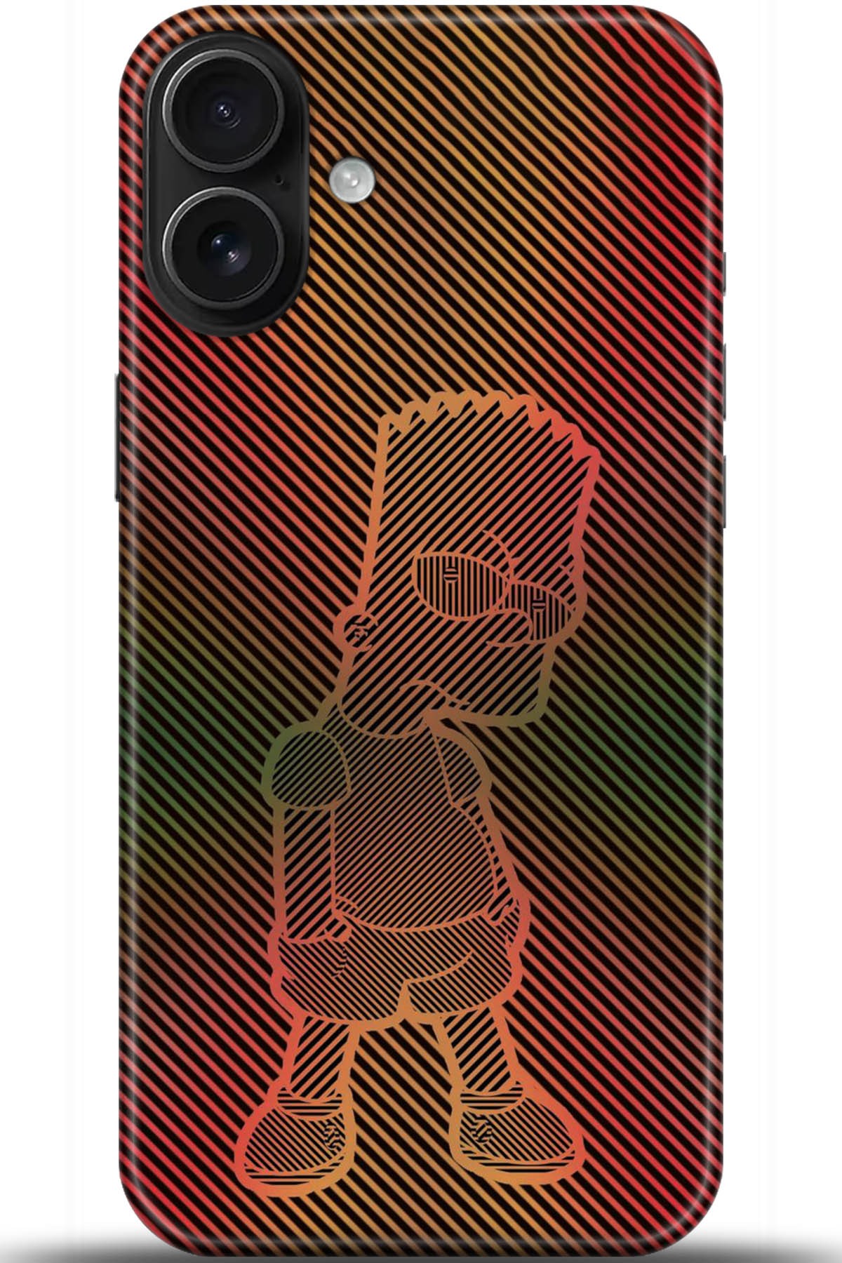 Apple iPhone 16 Uyumlu Kılıf HD Baskılı Kılıf - Followed Institution 5147