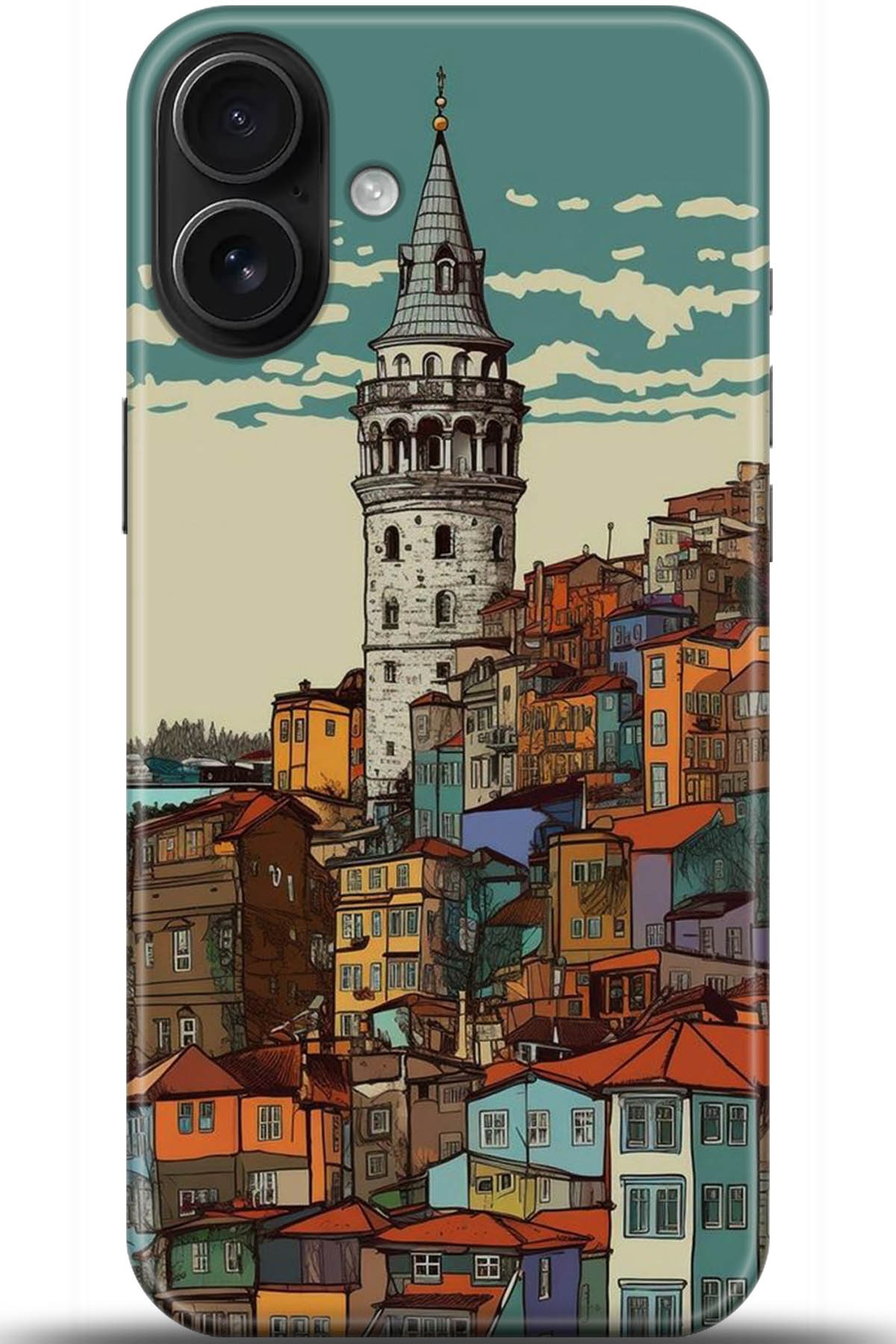 Apple iPhone 16 Uyumlu Kılıf HD Baskılı Kılıf - Followed Institution 5199