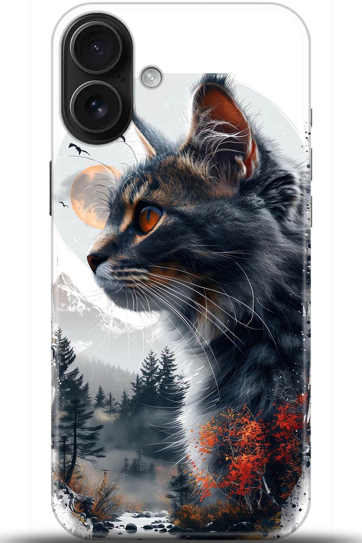 Apple iPhone 16 Uyumlu Kılıf HD Baskılı Kılıf - Followed Institution 5319