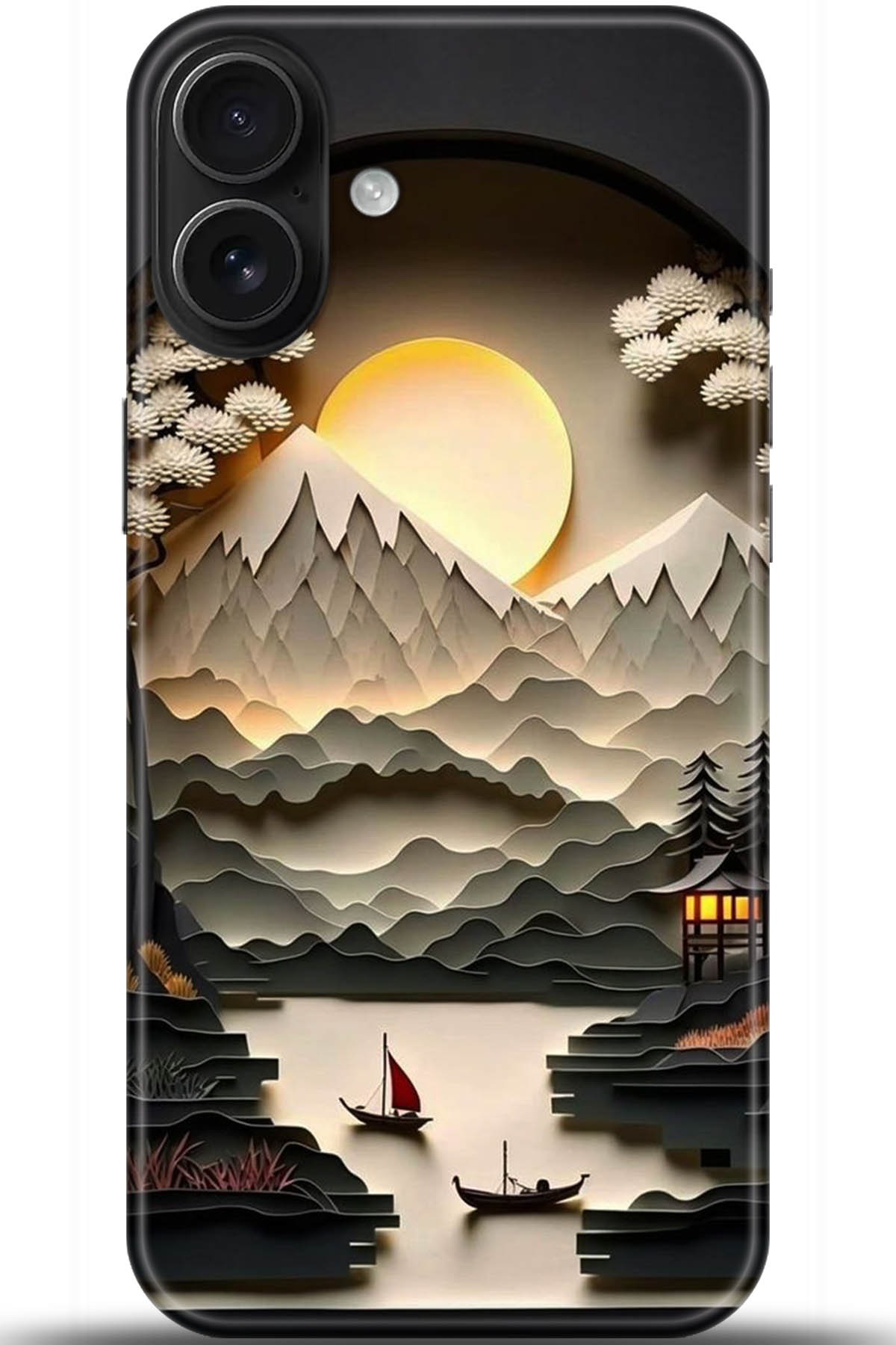 Apple iPhone 16 Uyumlu Kılıf HD Baskılı Kılıf - Followed Institution 5354