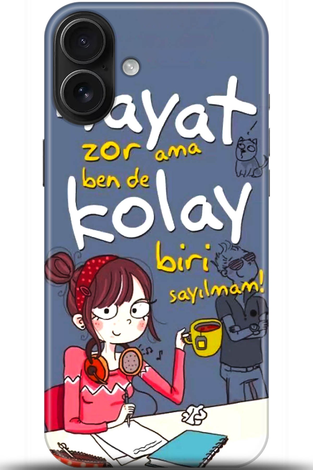 Apple iPhone 16 Uyumlu Kılıf HD Baskılı Kılıf - Followed Institution 5686