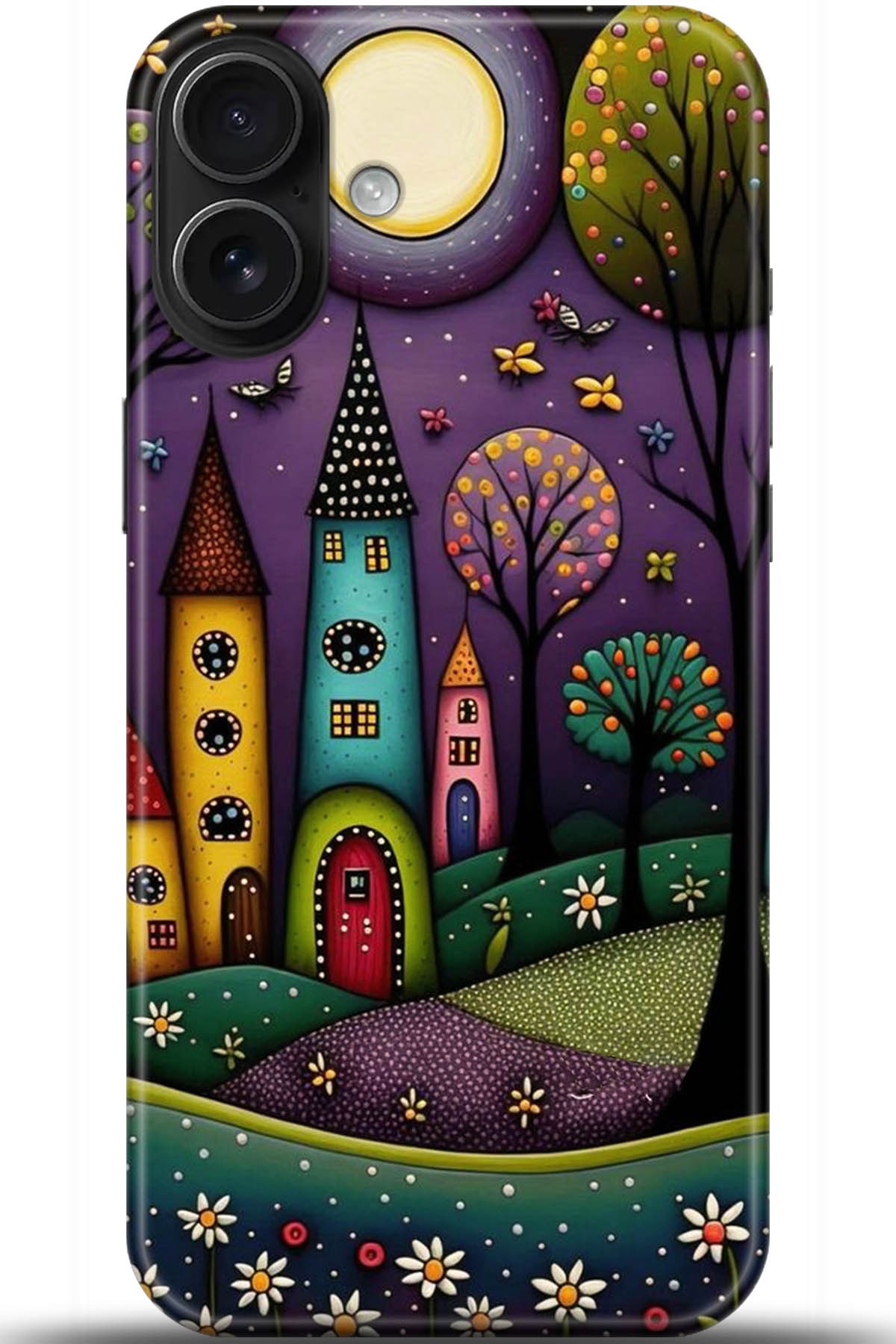 Apple iPhone 16 Uyumlu Kılıf HD Baskılı Kılıf - Followed Institution 5704