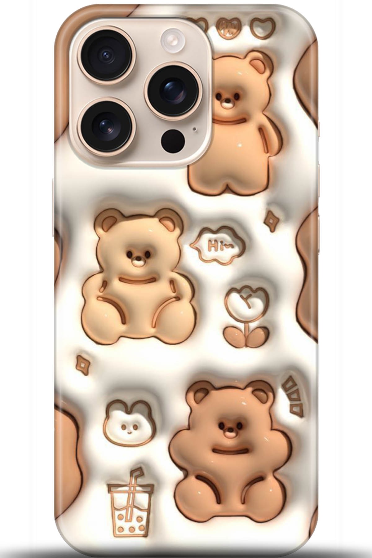 Apple iPhone 16 Pro Uyumlu Kılıf HD Baskılı Kılıf - Followed Institution 5047