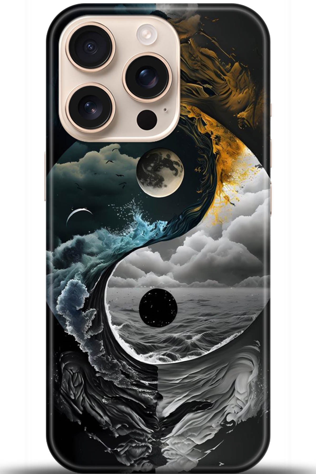 Apple iPhone 16 Pro Uyumlu Kılıf HD Baskılı Kılıf - Followed Institution 5177