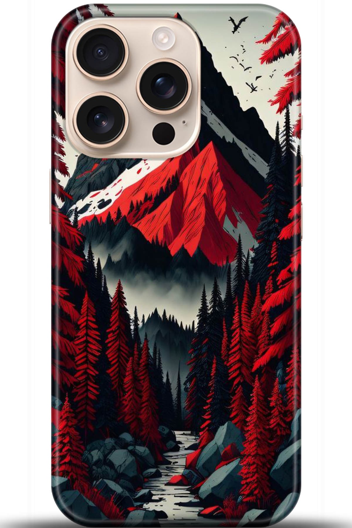 Apple iPhone 16 Pro Uyumlu Kılıf HD Baskılı Kılıf - Followed Institution 5196